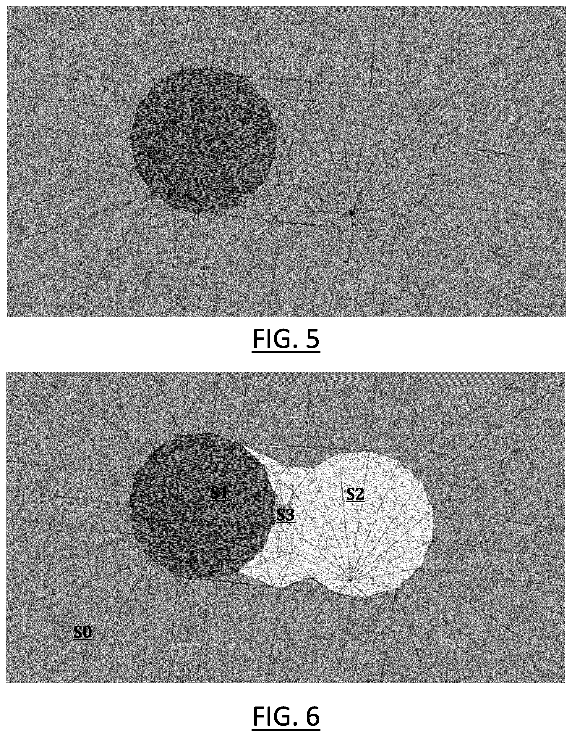 Patent US12367643 Figure 4 – Processing a tesselation