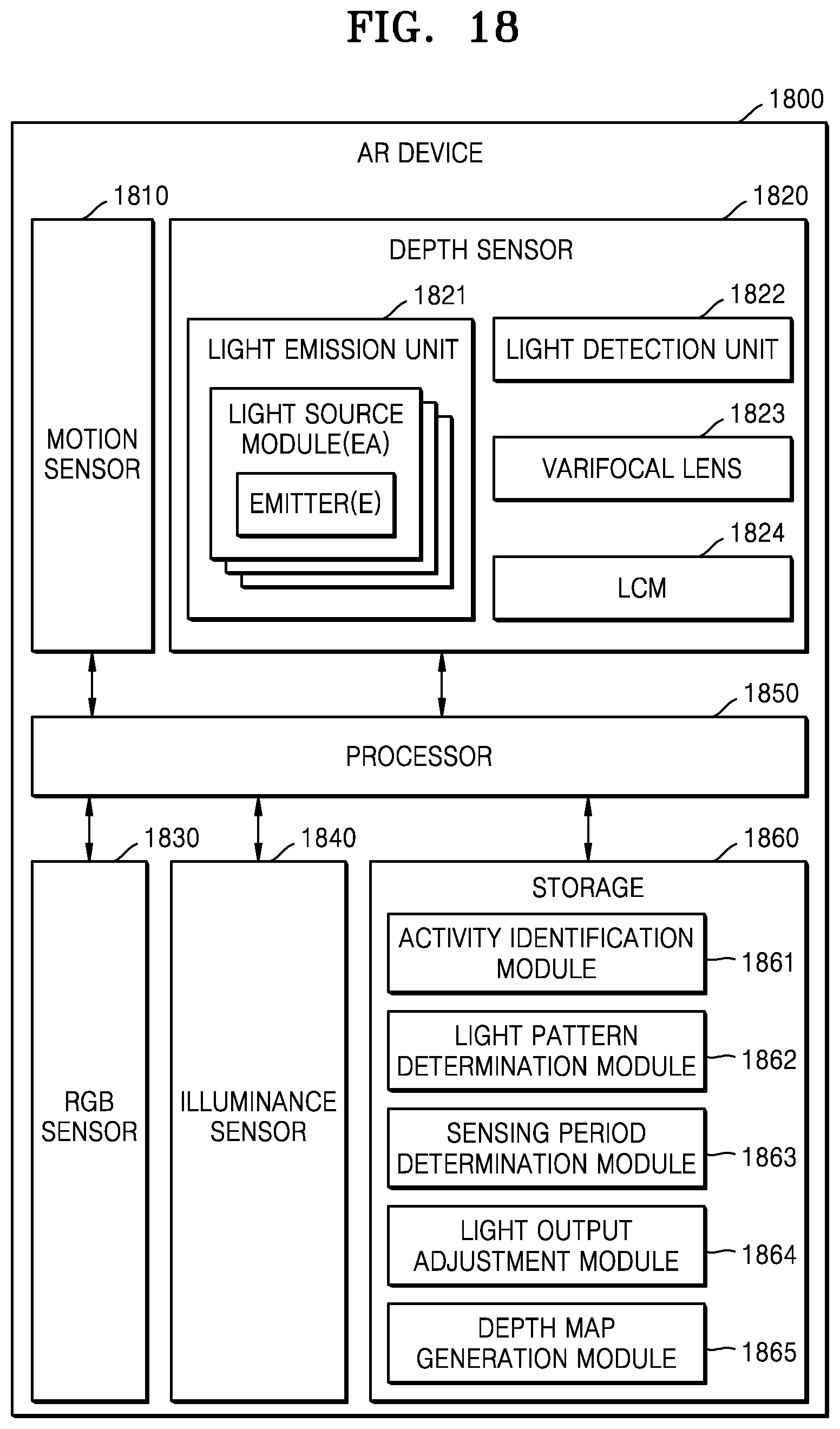 Patent US12367646 Figure 19 – Augmented reality device and method for obtaining depth map by using depth sensor