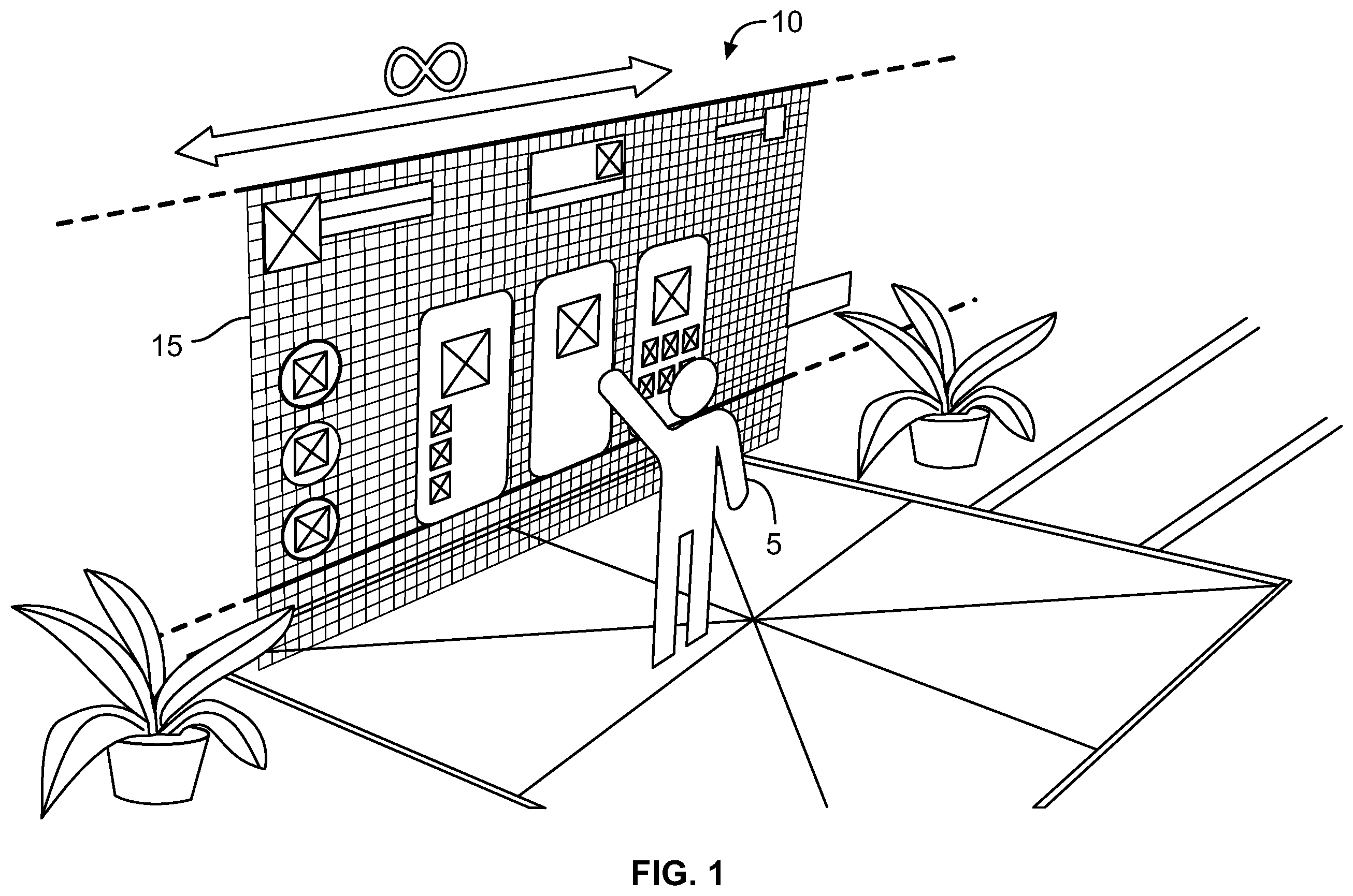 Patent US12367651 Figure 1 – Cheating deterrence in VR education environments
