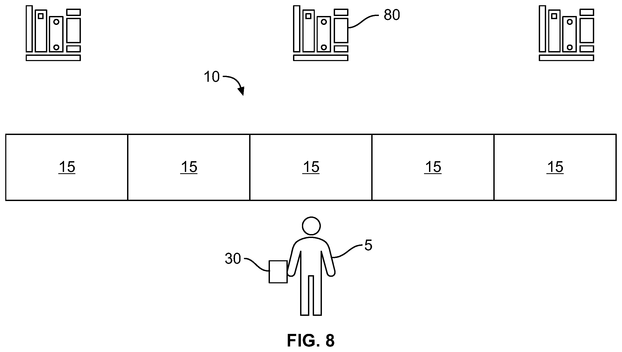 Patent US12367651 Figure 8 – Cheating deterrence in VR education environments