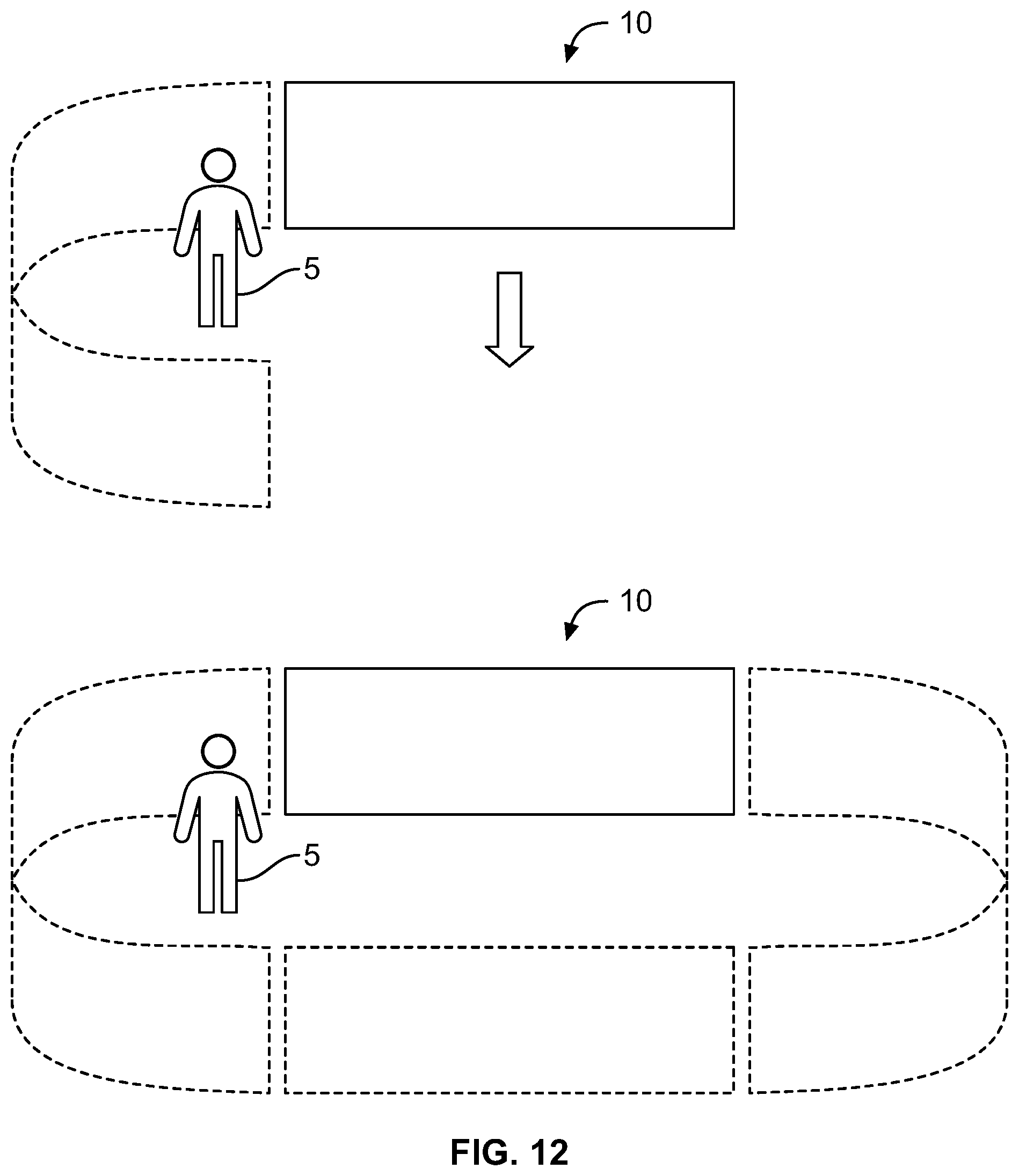 Patent US12367651 Figure 12 – Cheating deterrence in VR education environments