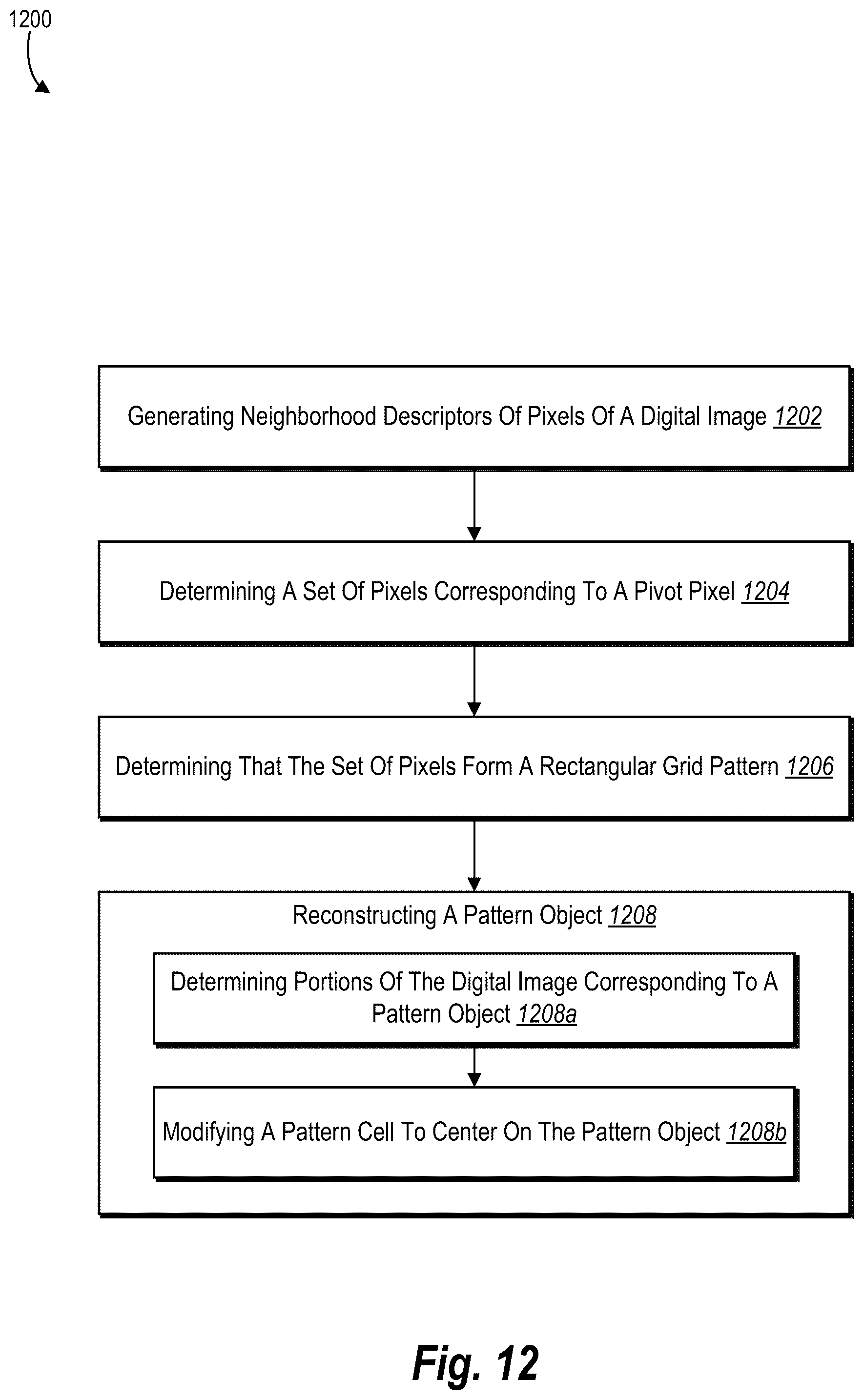 Patent US12367658 Figure 17 – Detecting and recovering patterns in digital raster images
