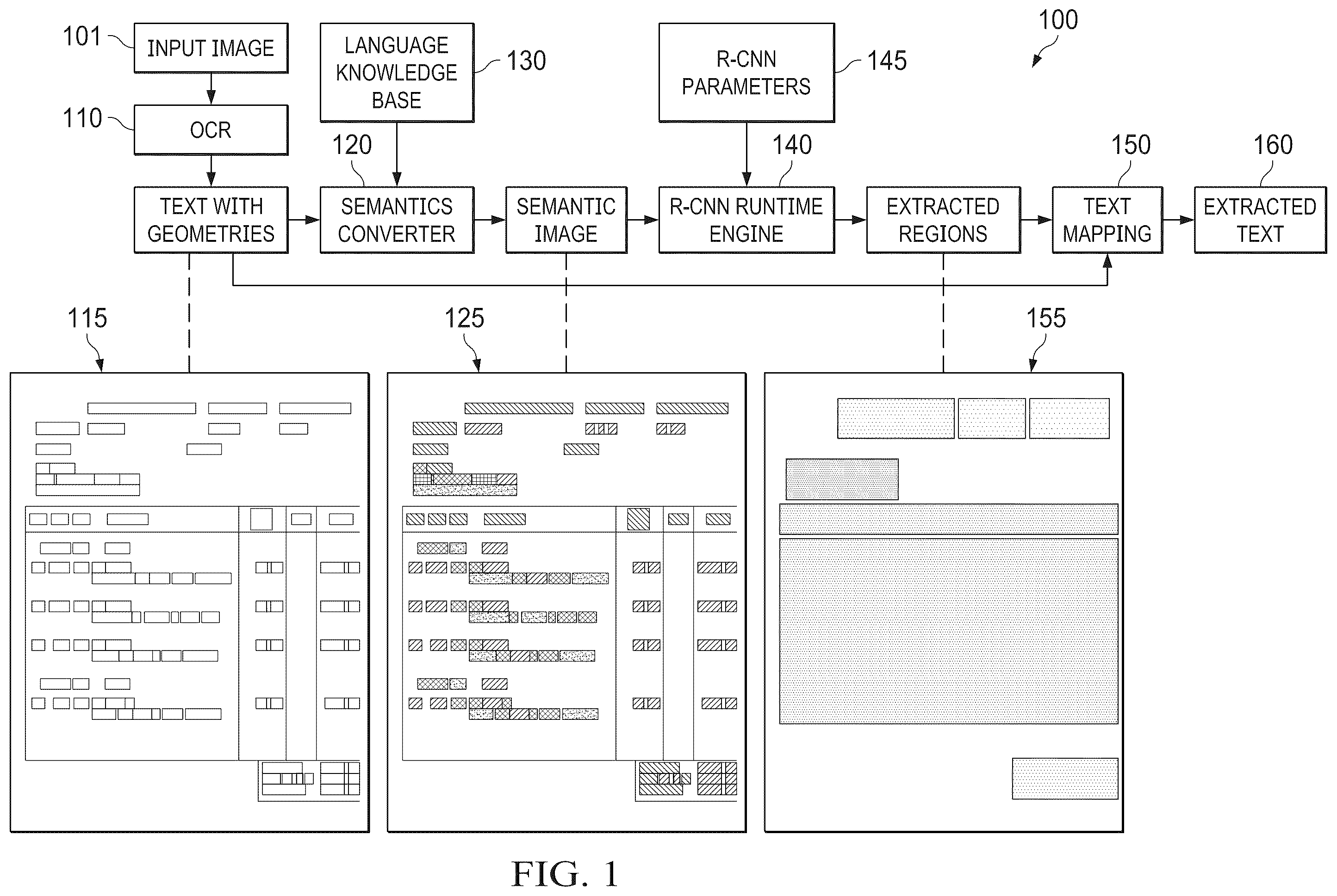 Patent US12367667 Figure 1 – Systems and methods for generating and using semantic images in deep learning for classification and data extraction