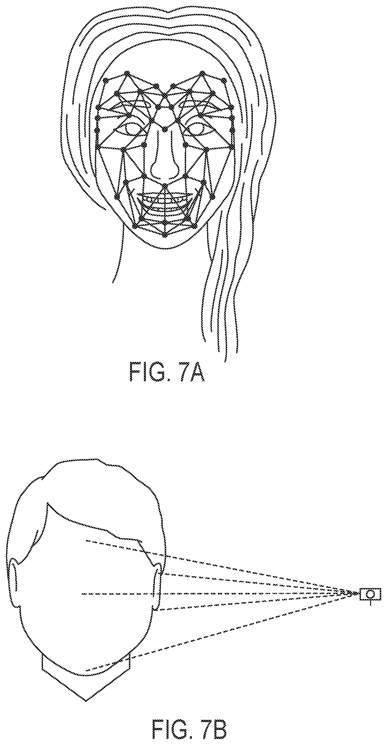 Patent US12367672 Figure 7 – User scanning and one-way augmented reality viewing system