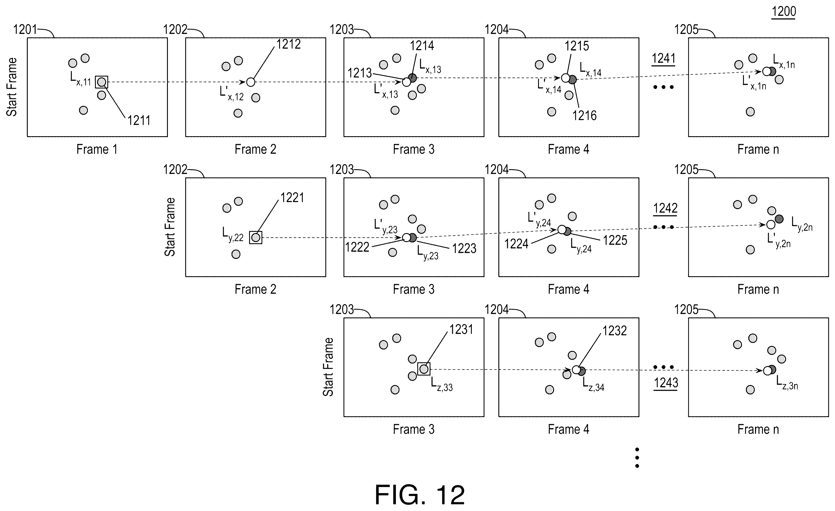 Patent US12367675 Figure 6 – Multi-camera person association via pair-wise matching in continuous frames for immersive video