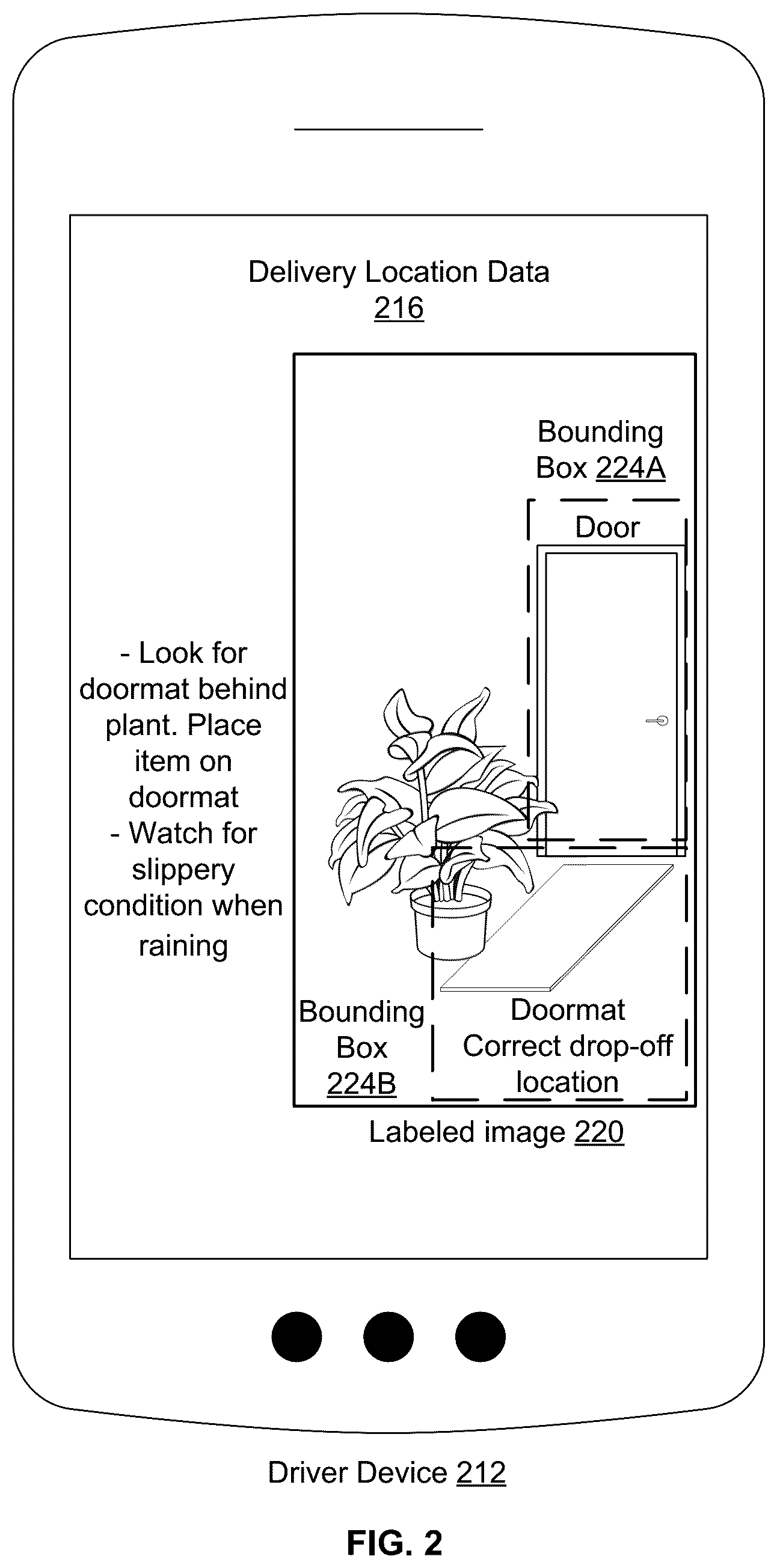 Patent US12367682 Figure 2 – Artificial intelligence (AI) models to improve image processing related to pre and post item deliveries