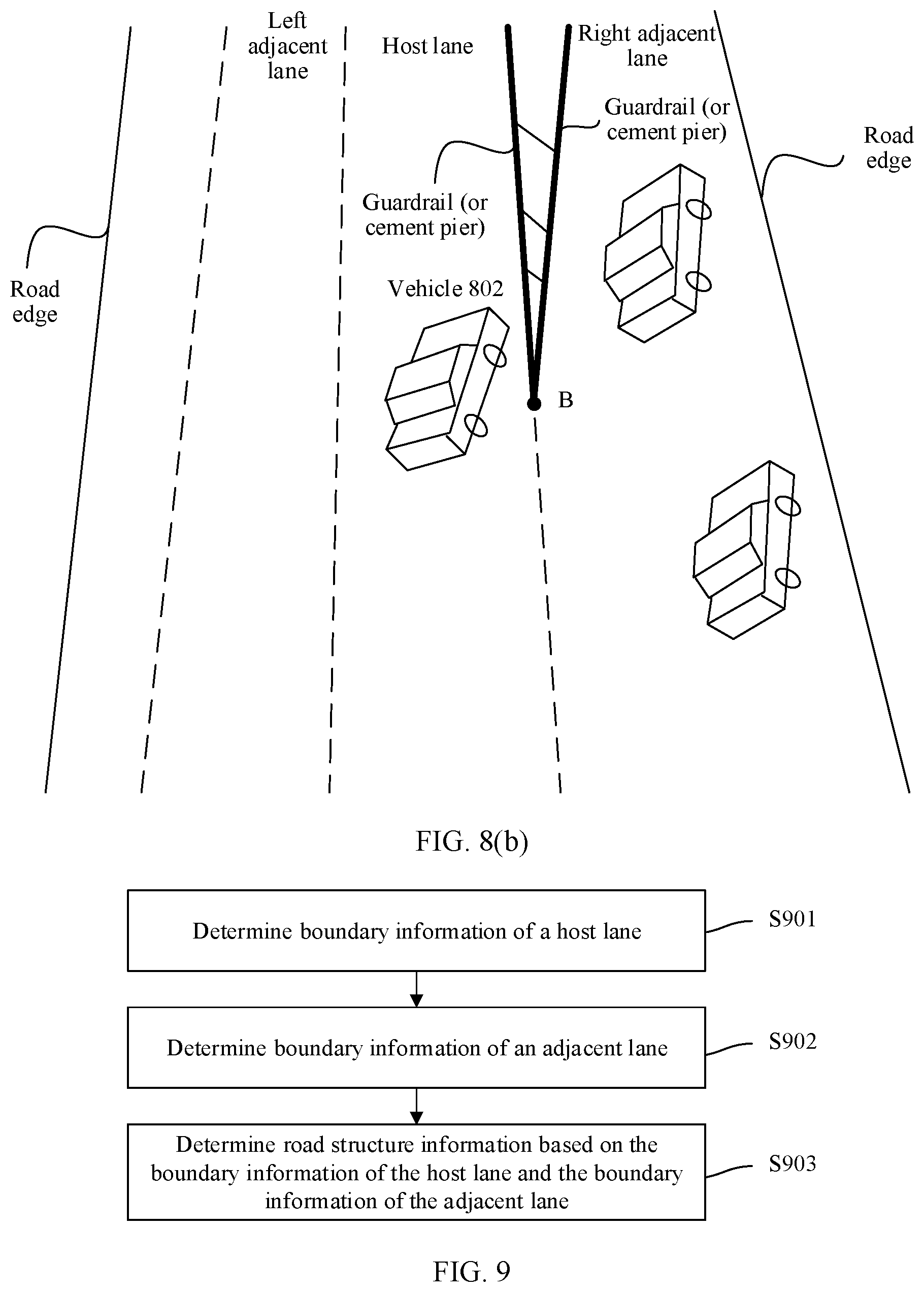 Patent US12367686 Figure 8 – Road structure detection method and apparatus