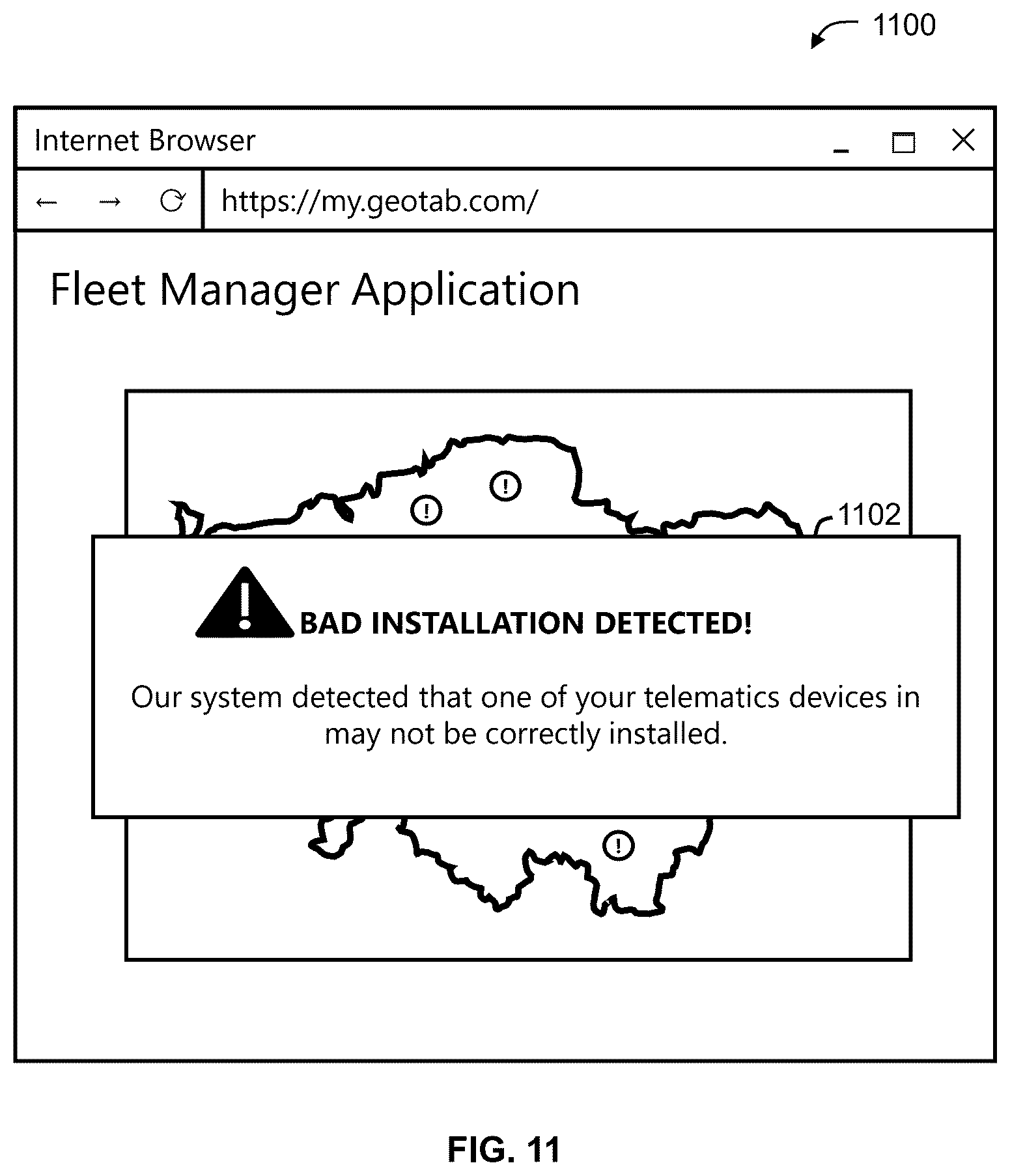 Patent US12367688 Figure 18 – Systems and methods for detecting bad telematics device installations