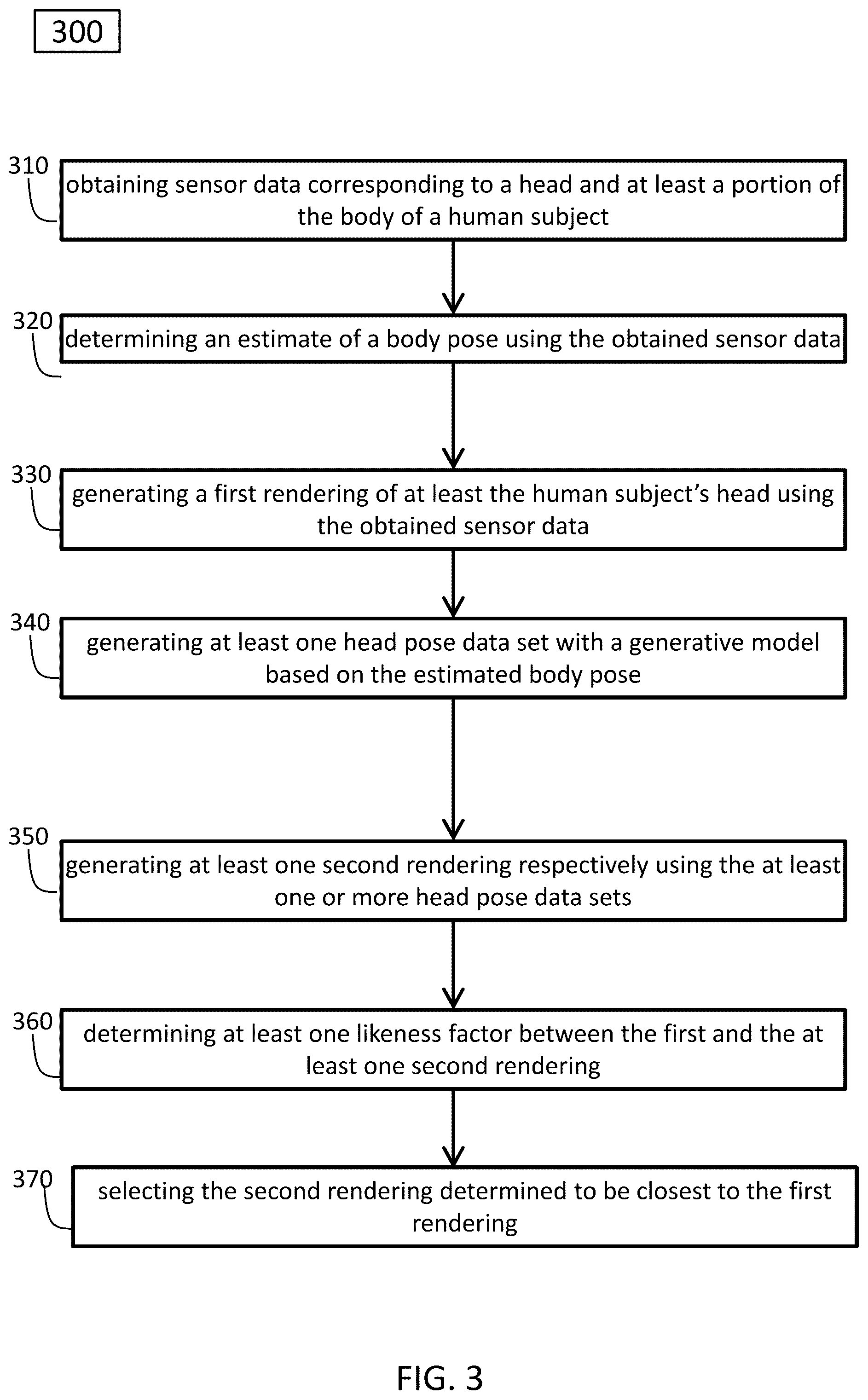 Patent US12367699 Figure 3 – Systems, methods, and devices for head pose determination