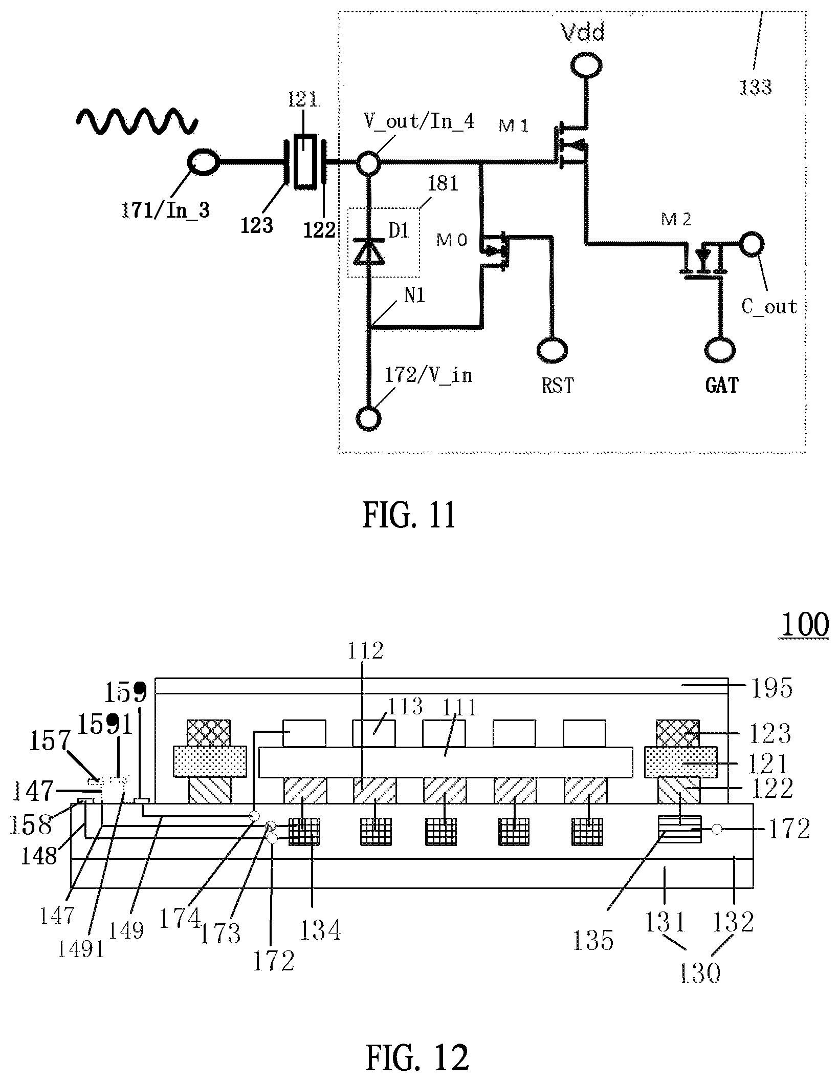 Patent US12367700 Figure 14 – Ultrasonic sensor, method for preparing ultrasonic sensor, and display apparatus