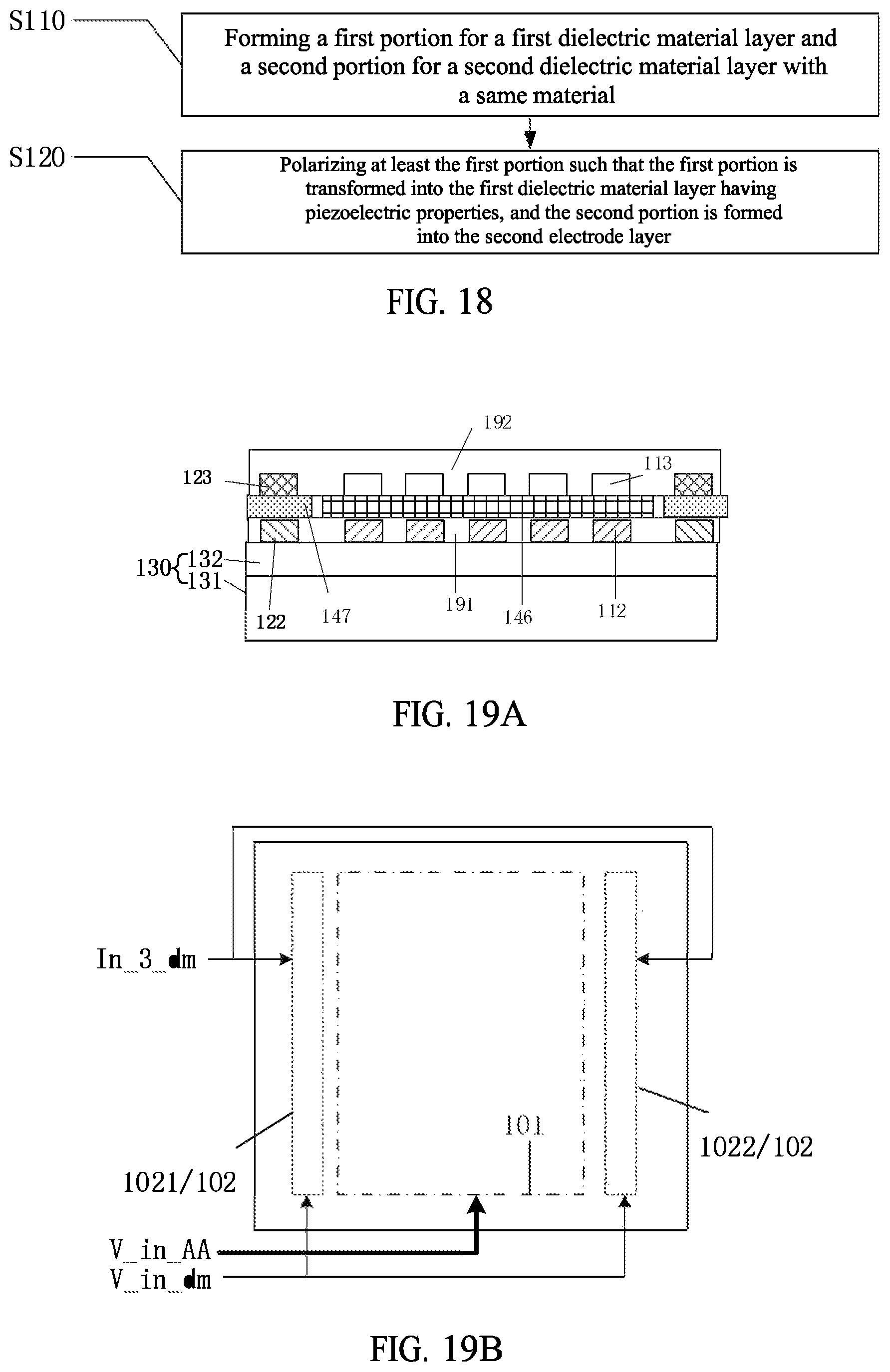 Patent US12367700 Figure 19 – Ultrasonic sensor, method for preparing ultrasonic sensor, and display apparatus
