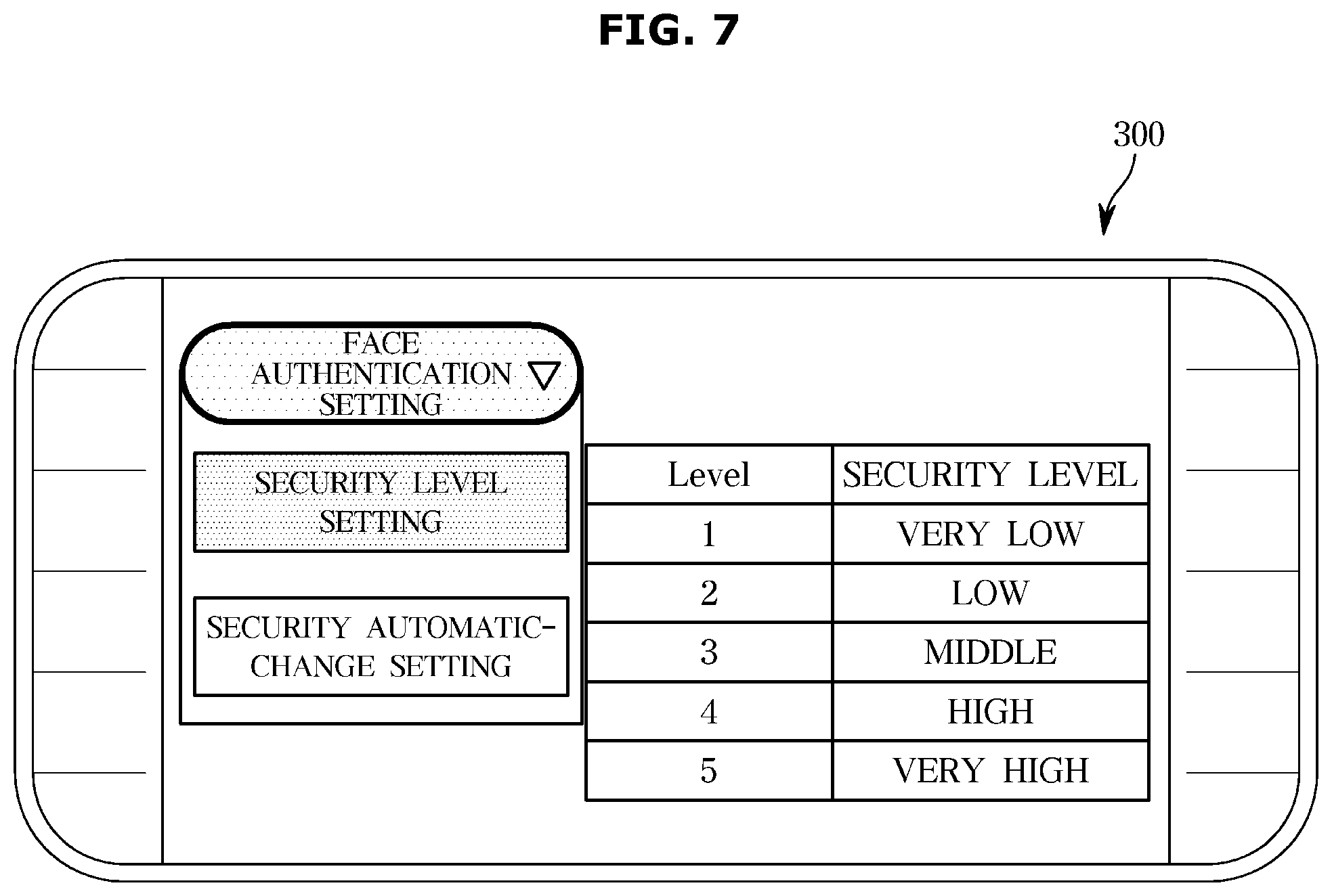 Patent US12367708 Figure 7 – Vehicle and method of controlling the same