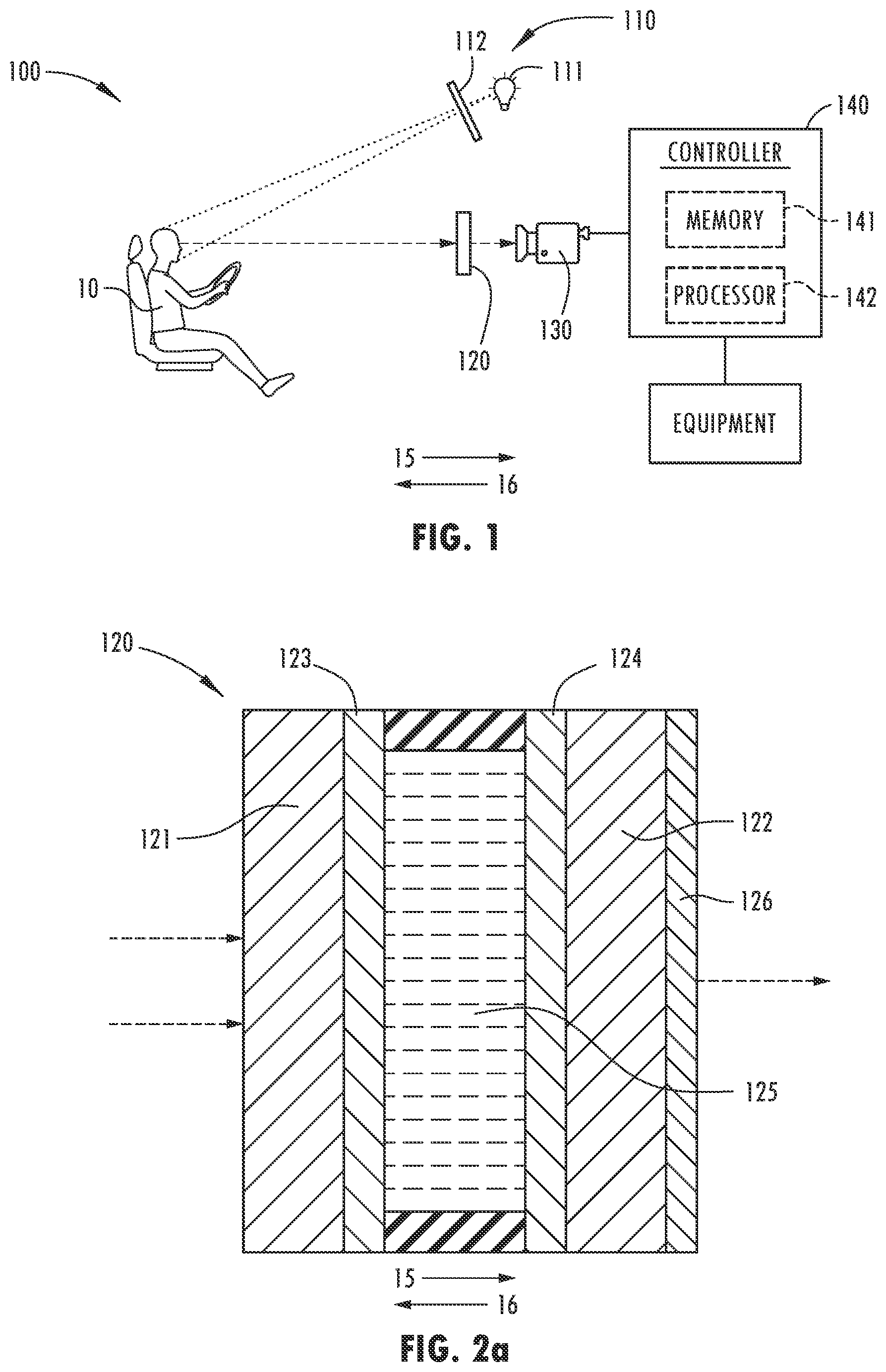 Patent US12367709 Figure 1 – Polarized biometric operations