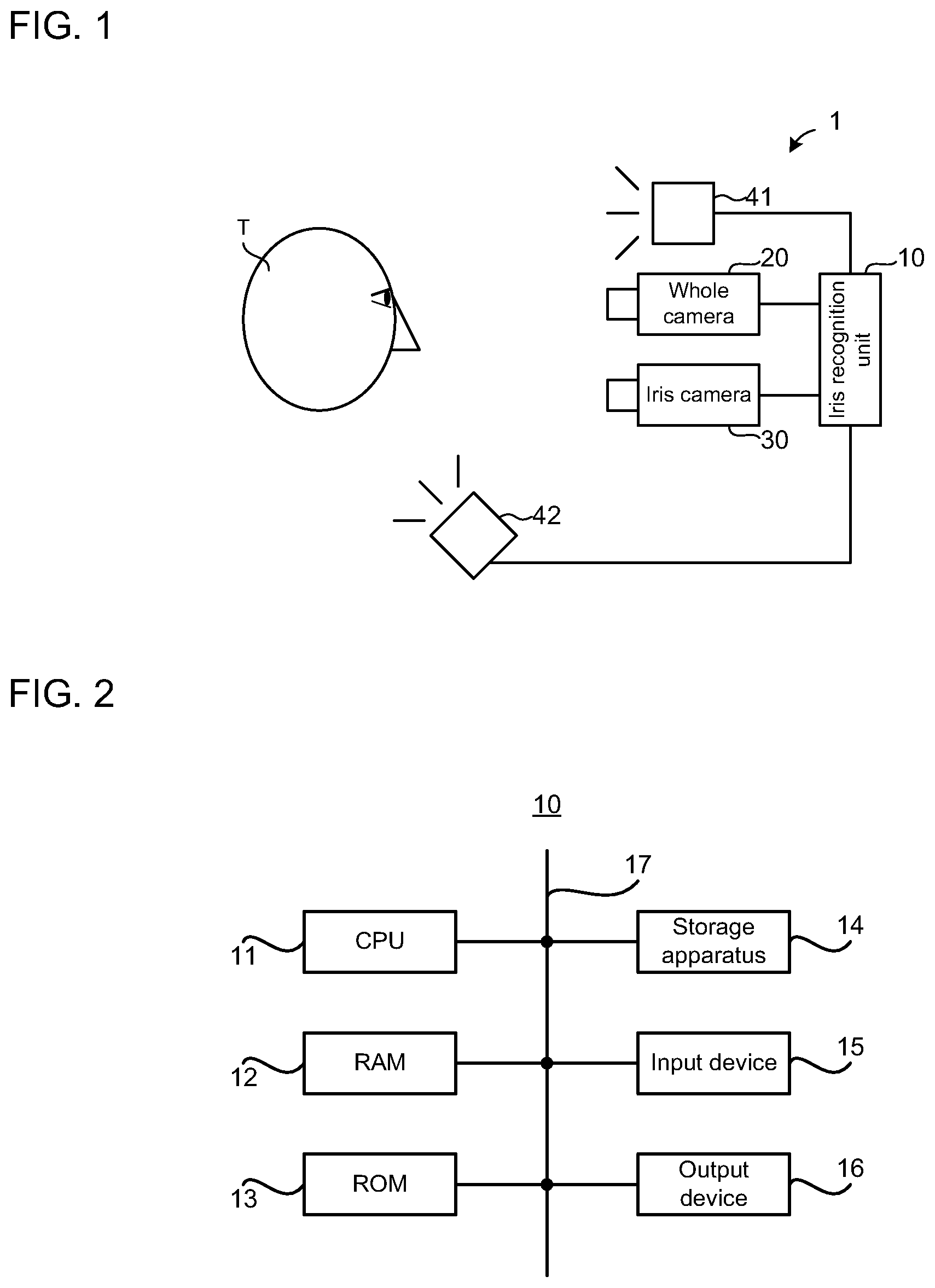 Patent US12367711 — Iris recognition apparatus, iris recognition method, computer program and recording medium — Figure 1