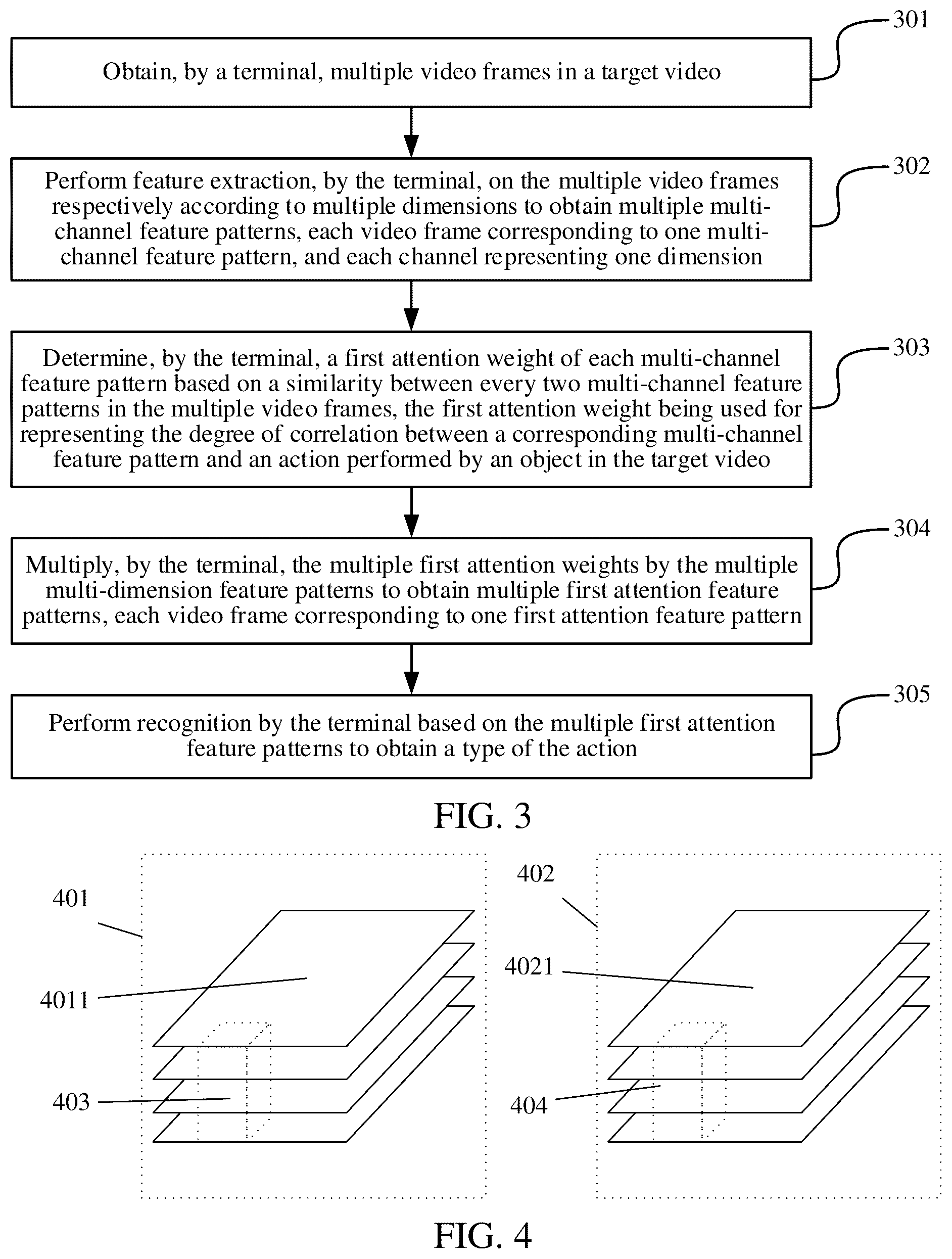 Patent US12367712 Figure 2 – Action recognition method, apparatus and device, storage medium and computer program product