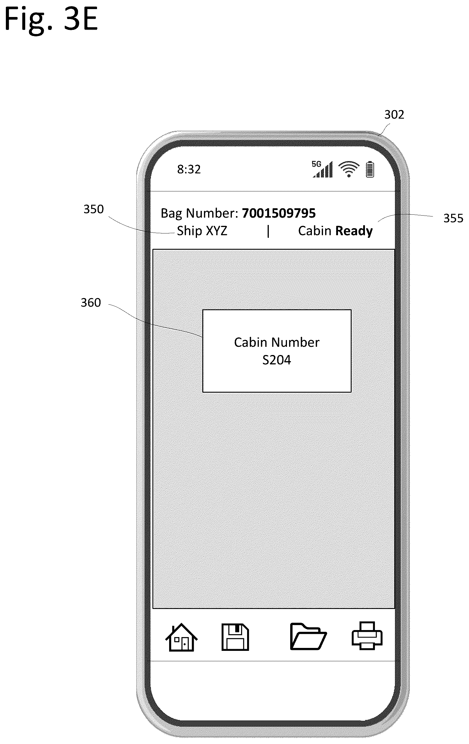 Patent US12367713 Figure 11 – Remote check-in using optical character recognition of bag tag