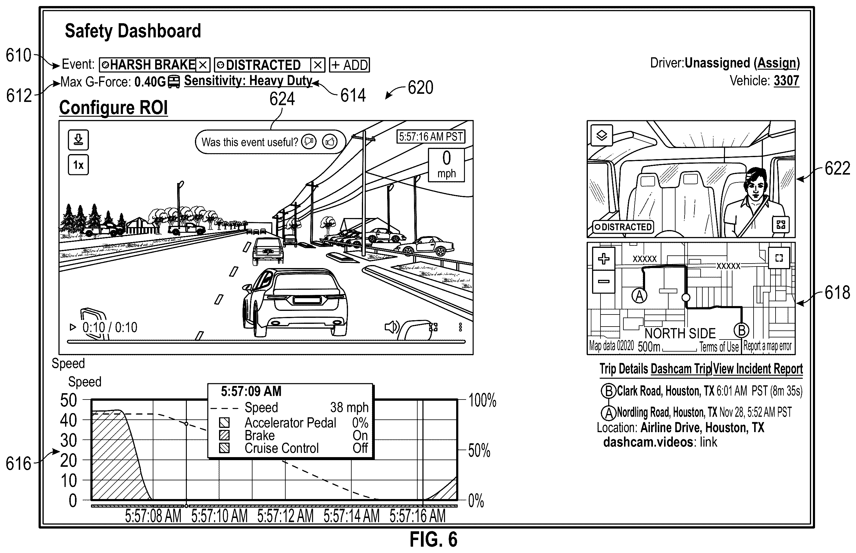 Patent US12367718 Figure 7 – Dynamic delivery of vehicle event data