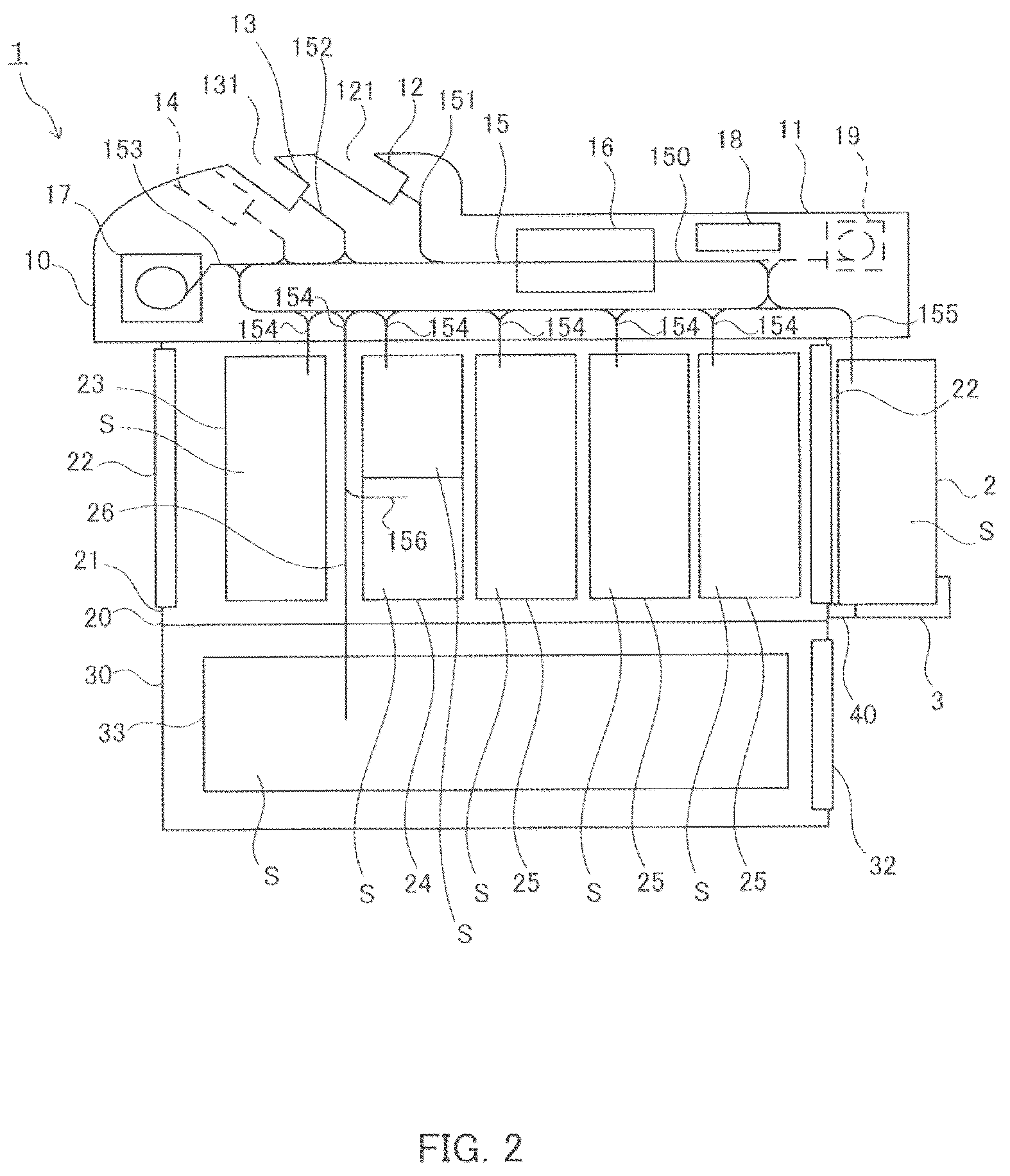 Patent US12367729 Figure 2 – Sheet processing apparatus and sheet processing method