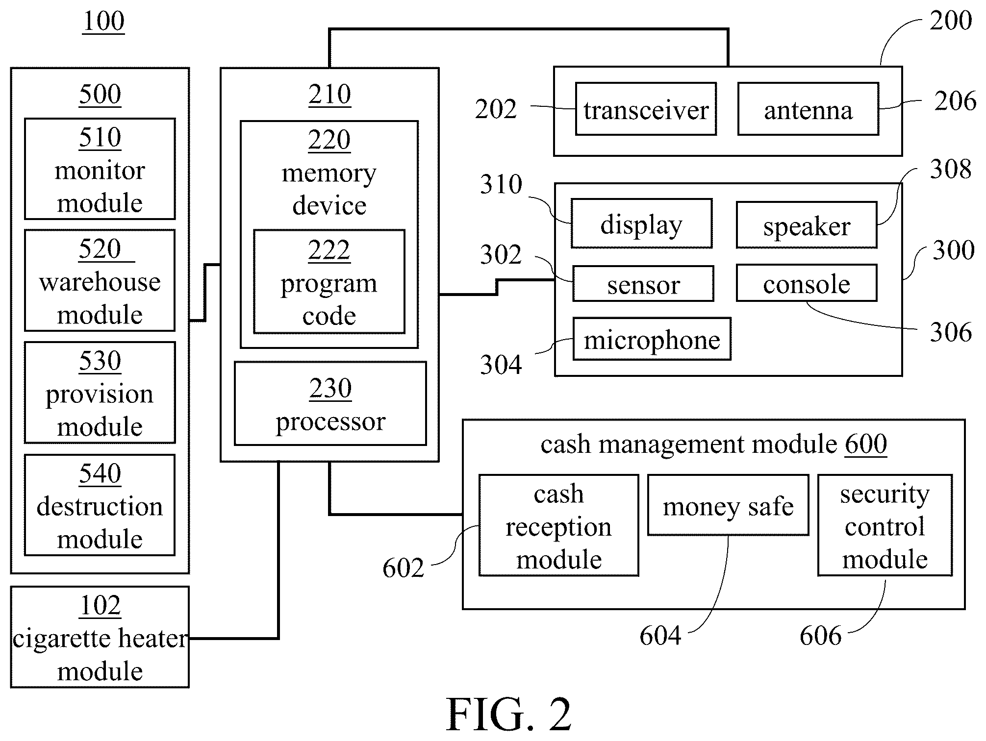 Patent US12367730 Figure 2 – Vending machine and vending method for selling restricted commodities based on user identities