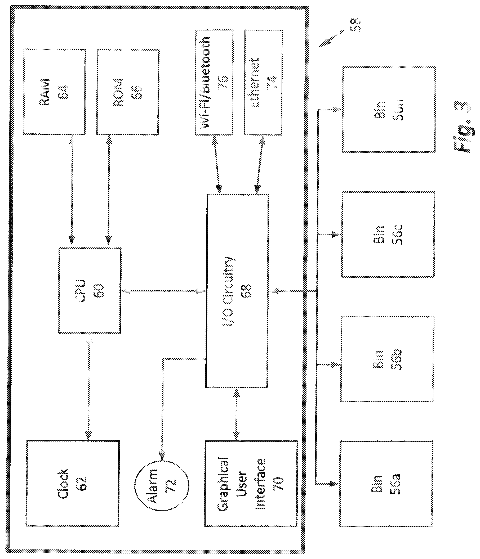 Patent US12367732 Figure 3 – Apparatus for controlling access to and use of portable electronic devices