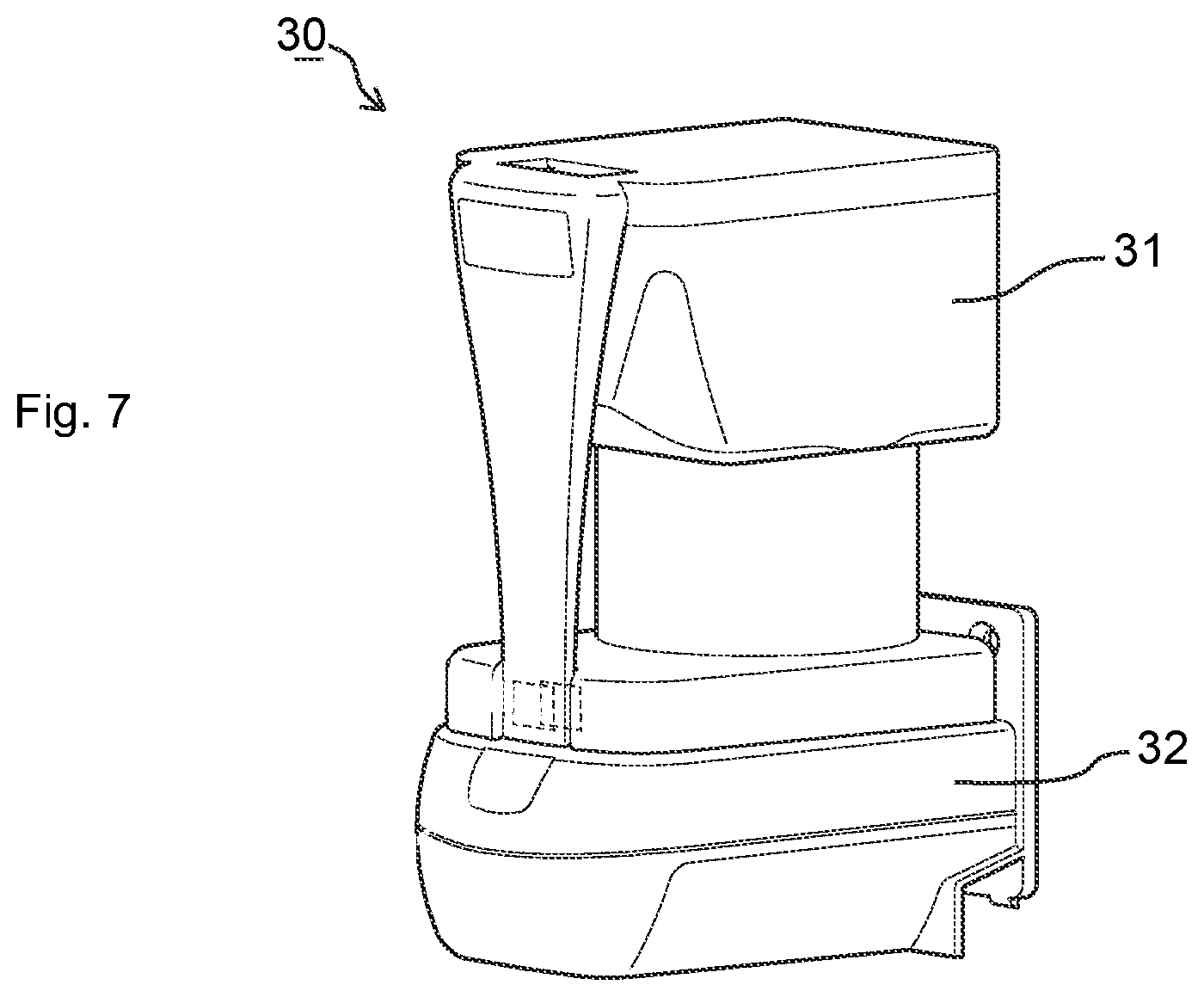 Patent US12367733 Figure 6 – Device for packaging medication portions