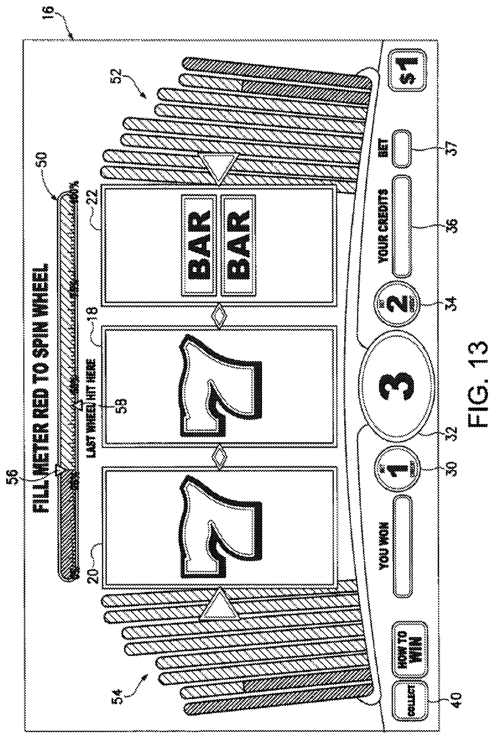 Patent US12367734 Figure 16 – System for generating game outcomes on a gaming device