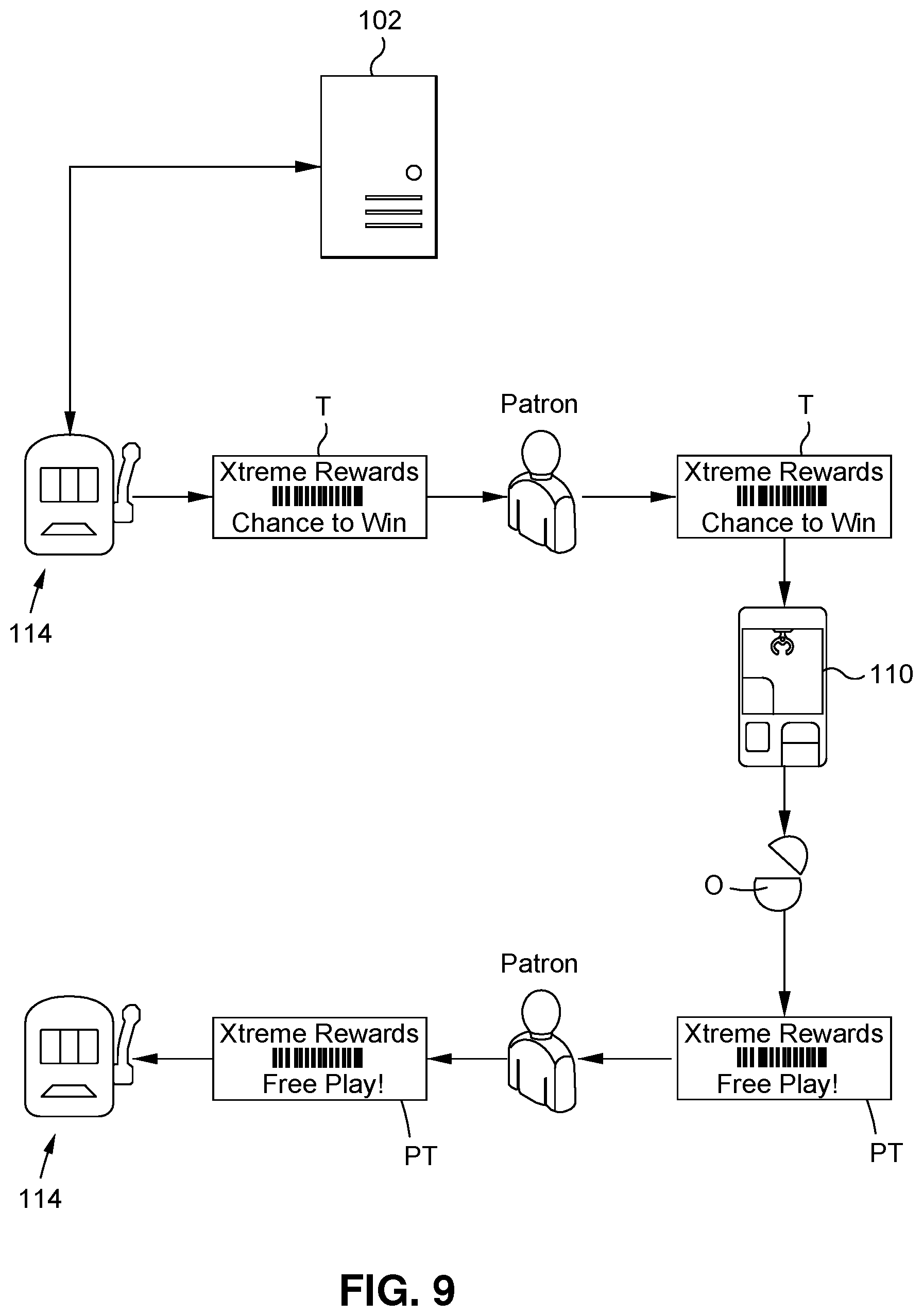 Patent US12367735 Figure 12 – Dual wagering game and amusement-style gaming unit
