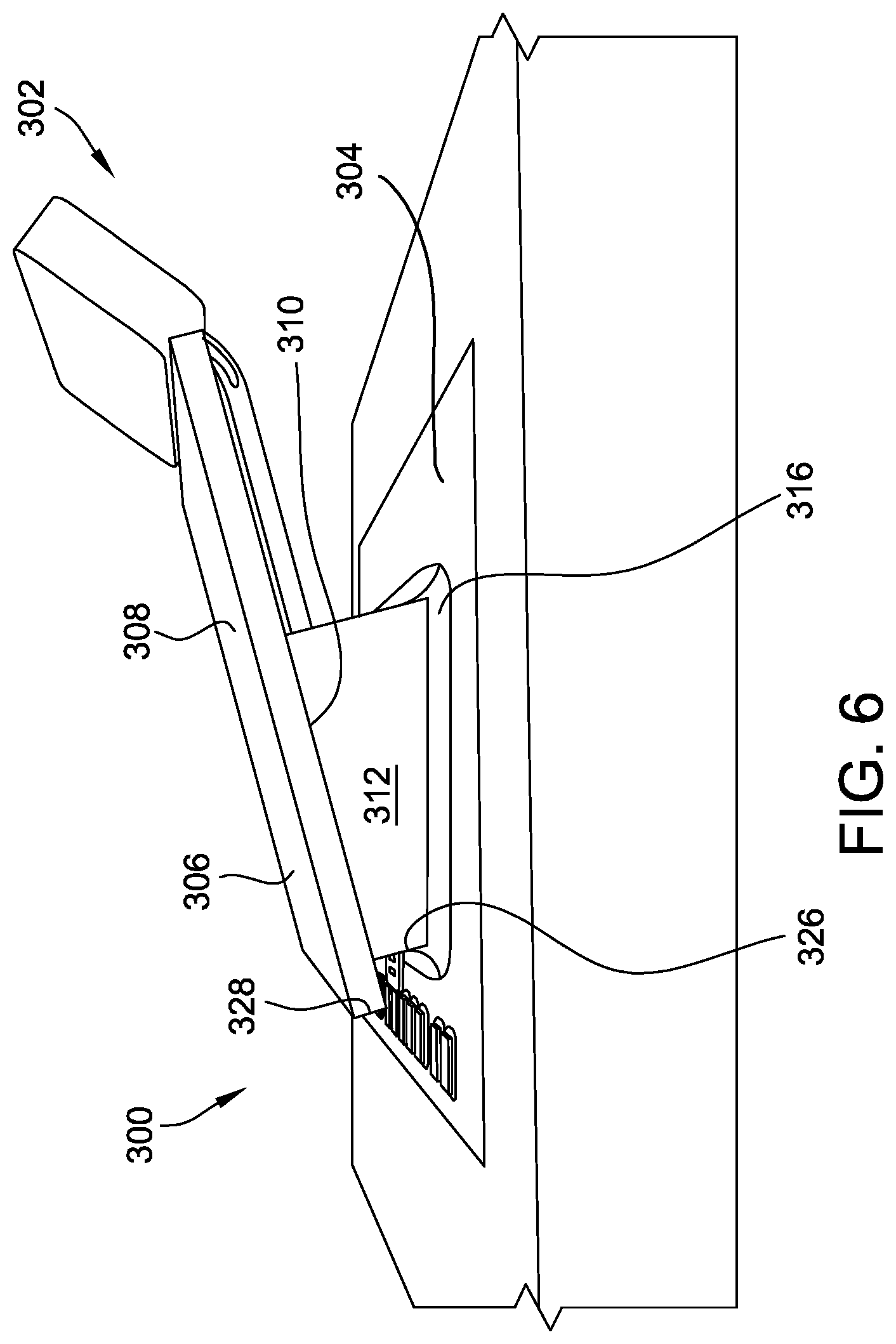 Patent US12367738 Figure 6 – Floating tabletop display