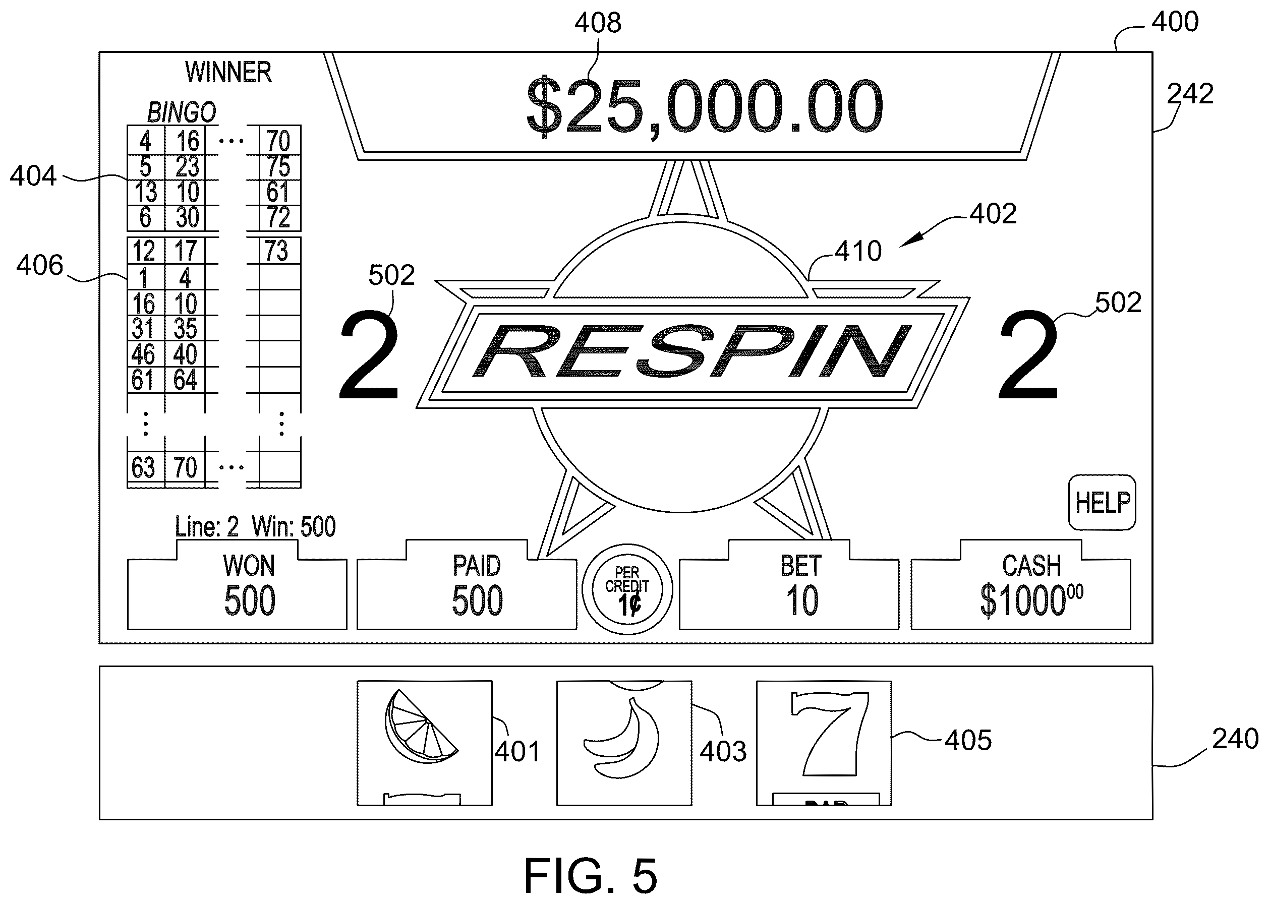 Patent US12367742 Figure 7 – Systems and methods for a free spin count-up and subsequent count-down
