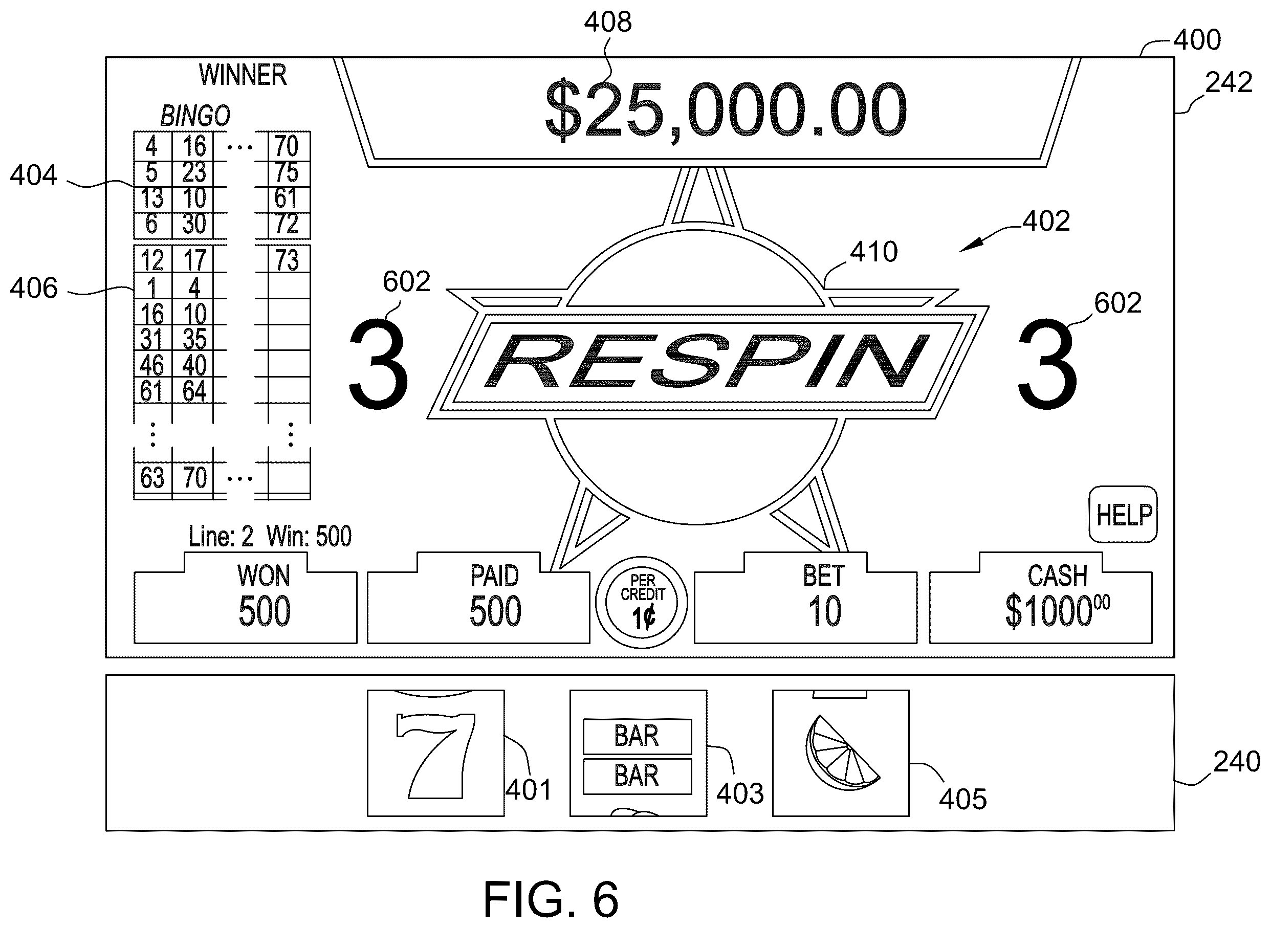 Patent US12367742 Figure 8 – Systems and methods for a free spin count-up and subsequent count-down