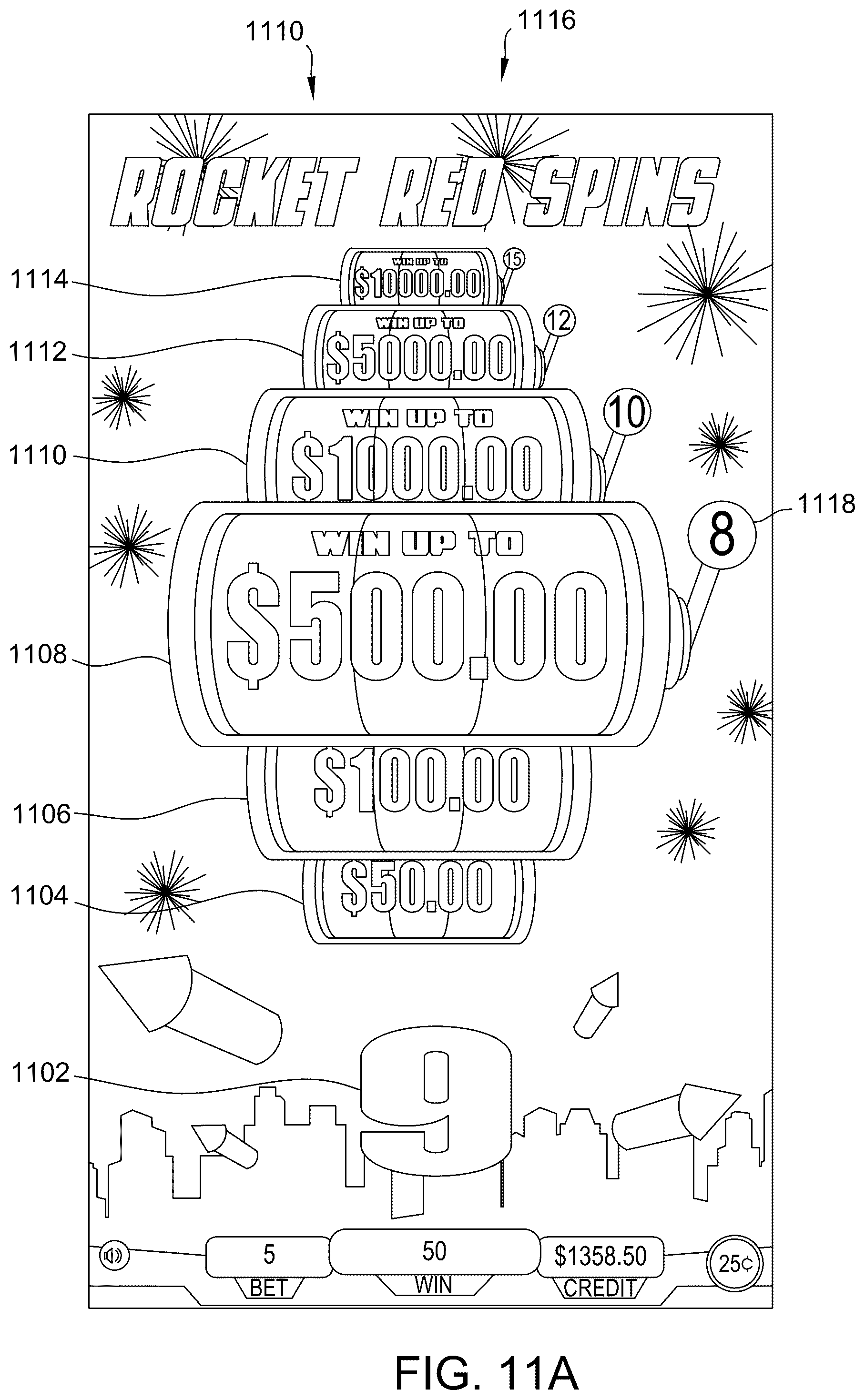 Patent US12367742 Figure 13 – Systems and methods for a free spin count-up and subsequent count-down