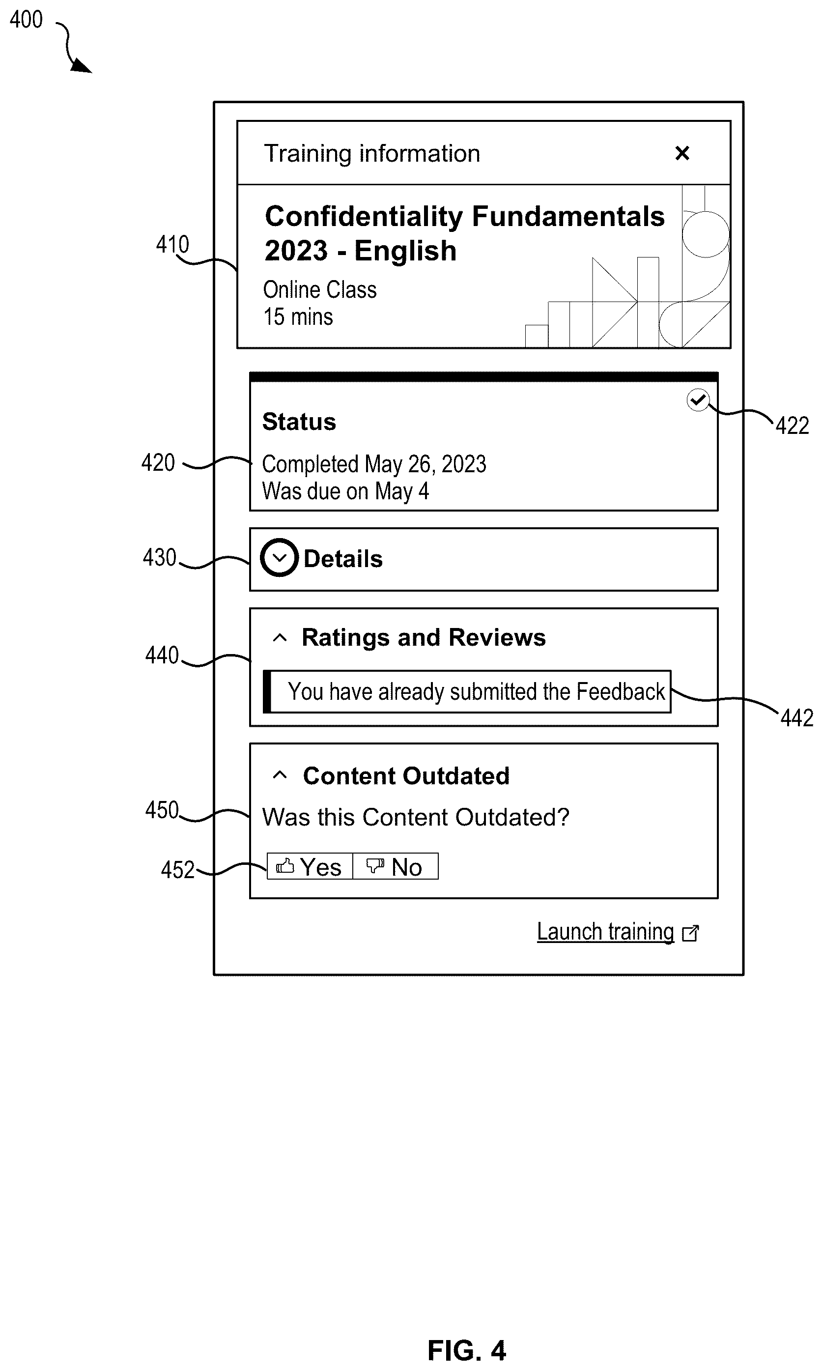 Patent US12367753 Figure 4 – Anomalous content marking and determination