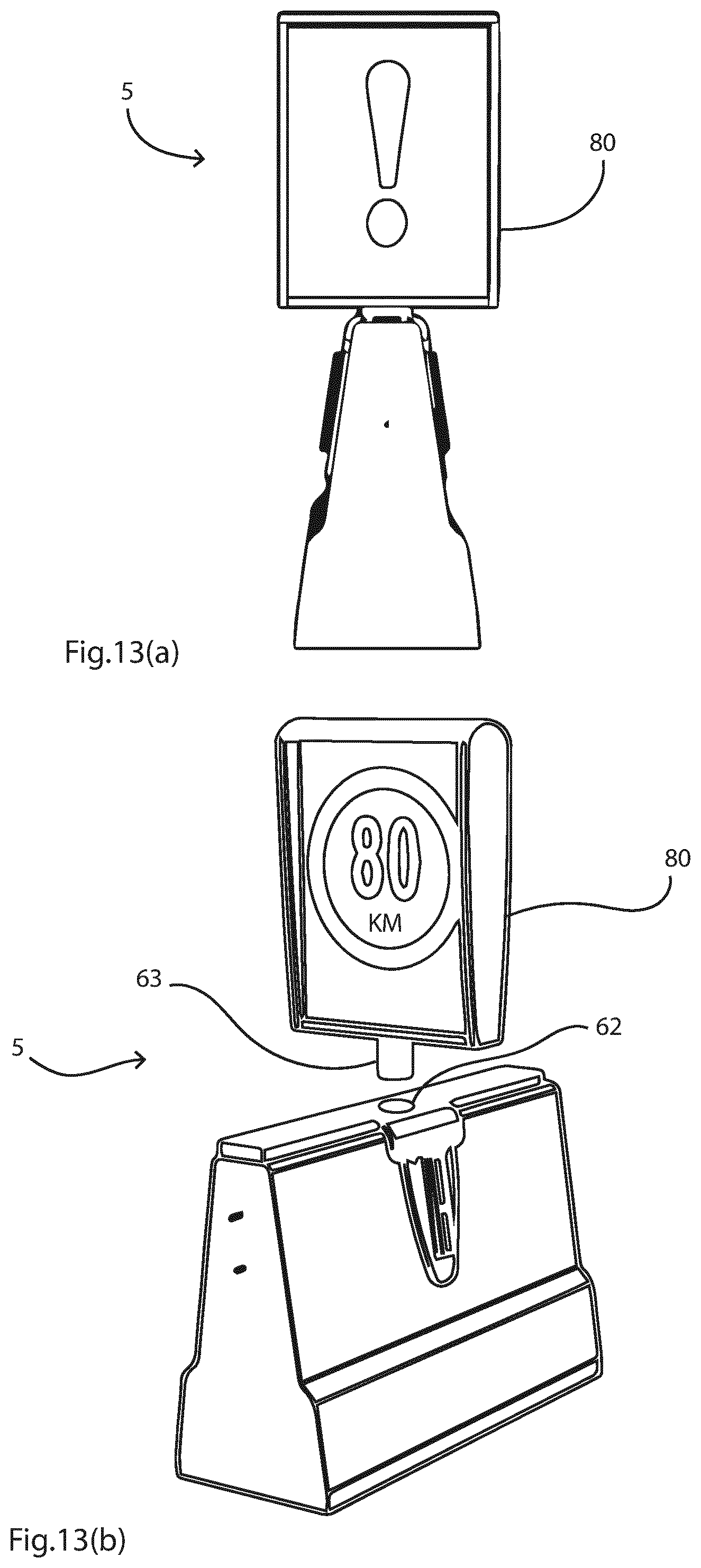Patent US12367765 Figure 11 – Real time information system for road users