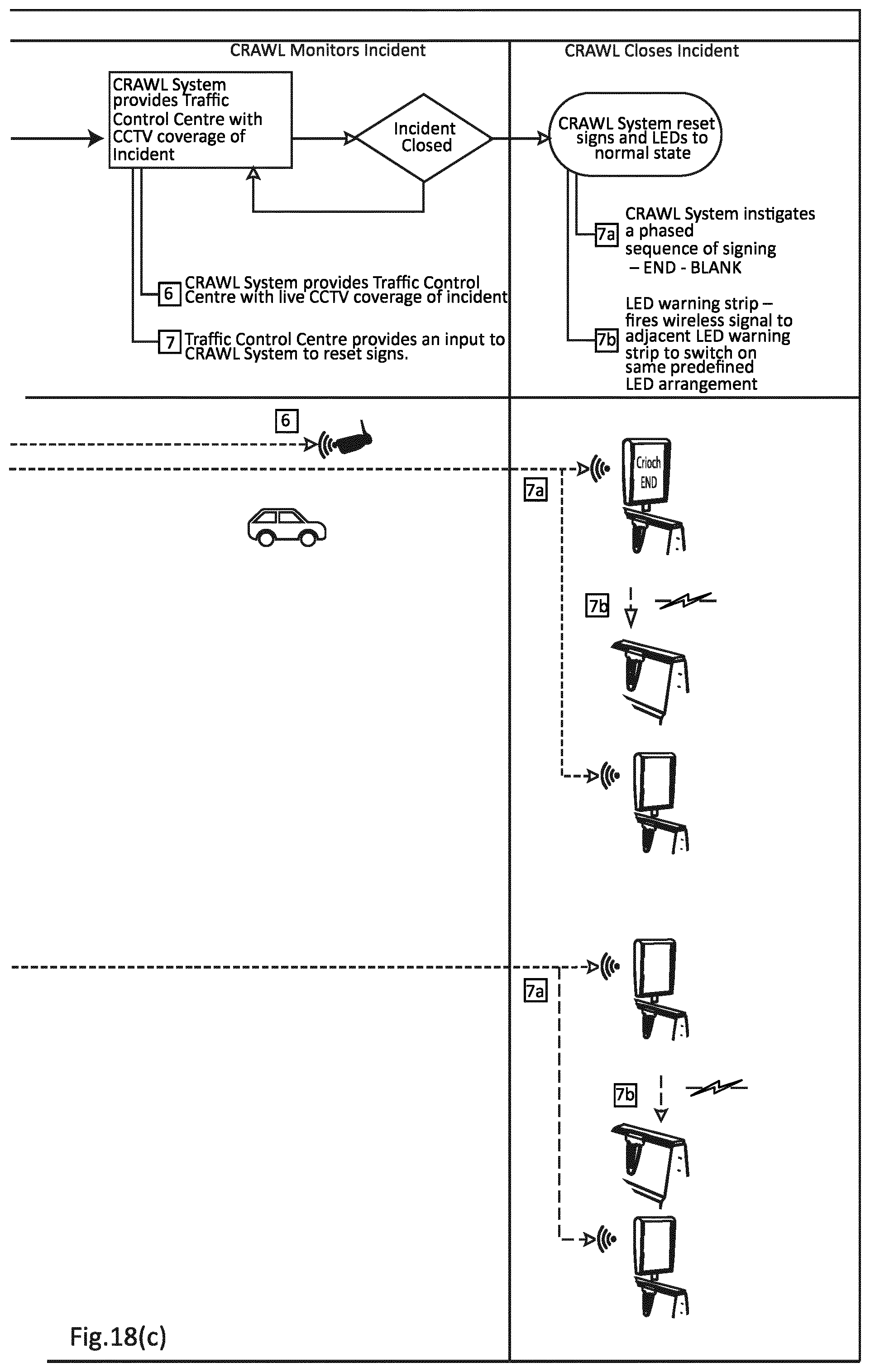 Patent US12367765 Figure 17 – Real time information system for road users