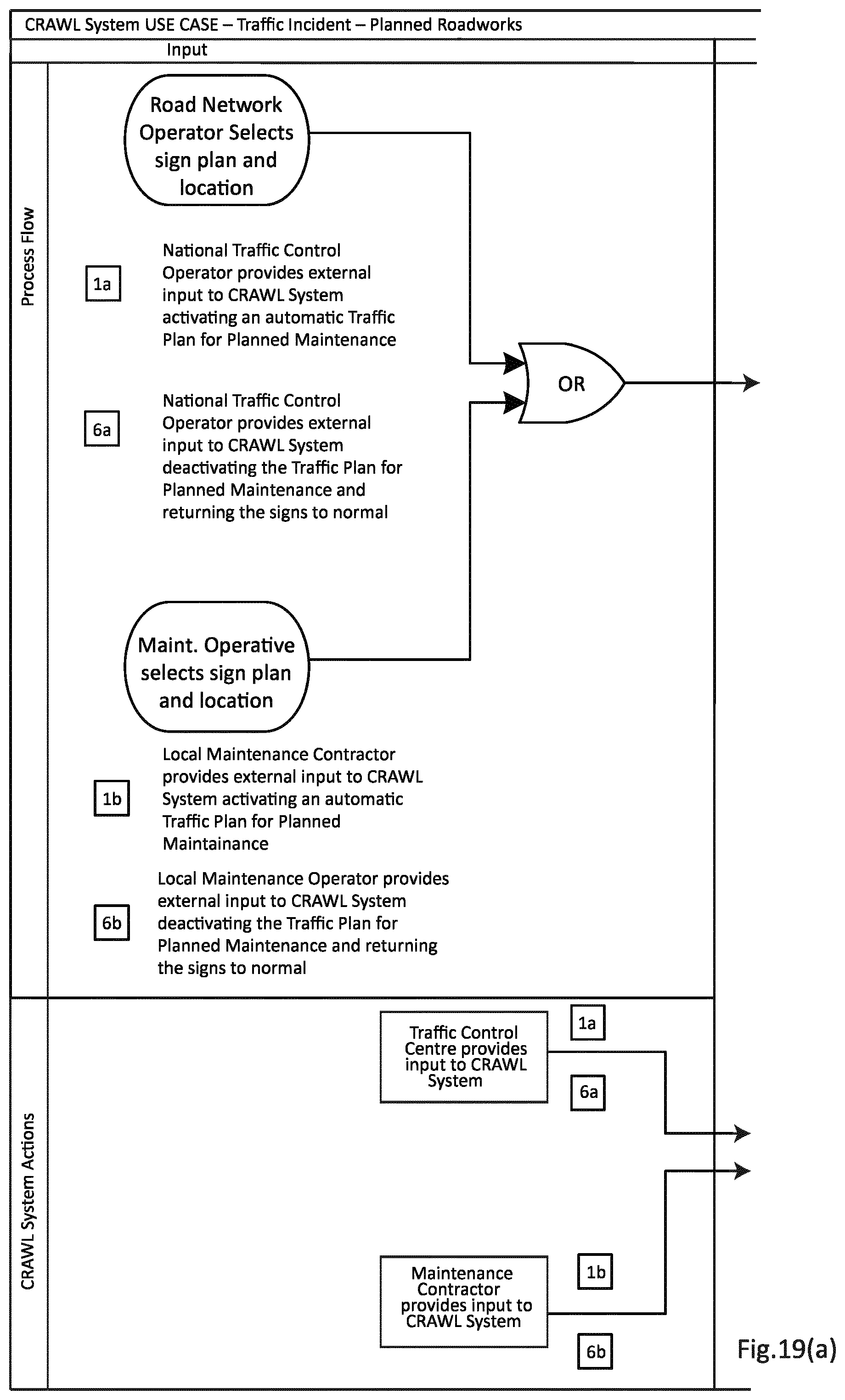 Patent US12367765 Figure 18 – Real time information system for road users