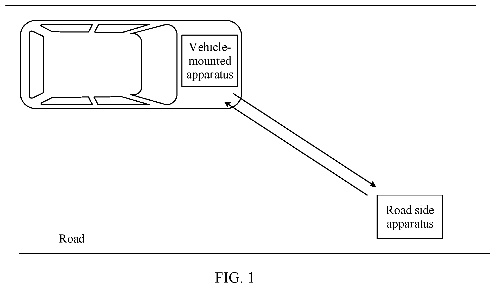 Patent US12367766 Figure 1 – Vehicle-to-infrastructure cooperation method and apparatus