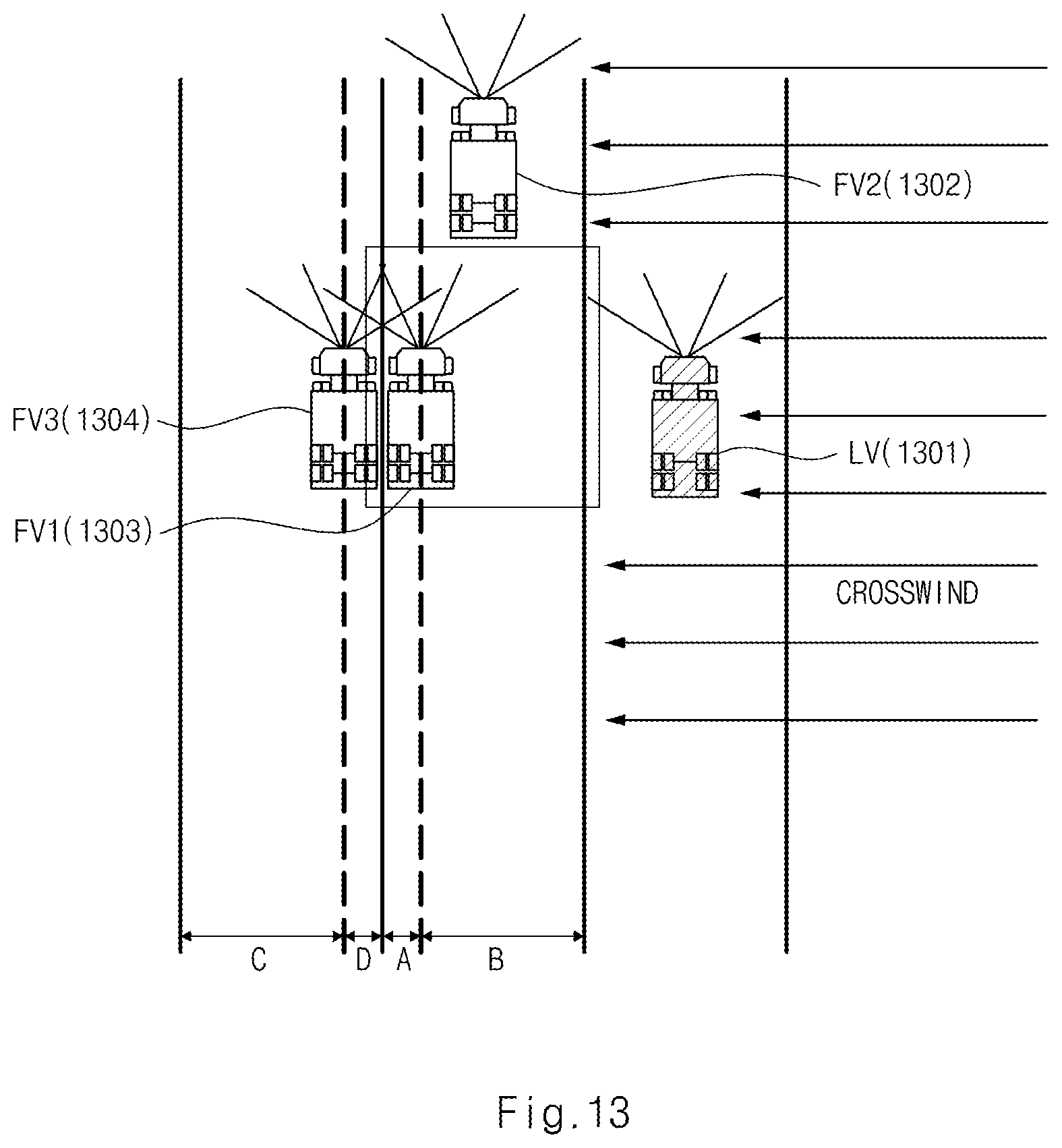Patent US12367767 Figure 13 – Platooning control apparatus and method thereof