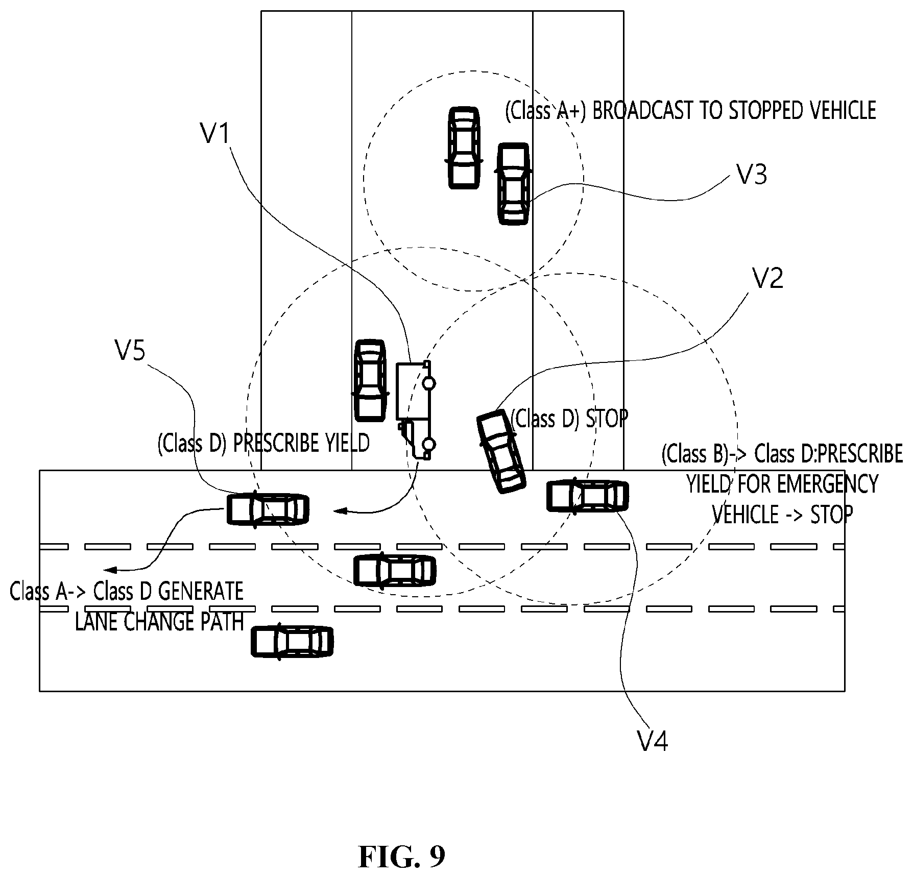 Patent US12367768 Figure 9 – Method and apparatus for processing driving cooperation message