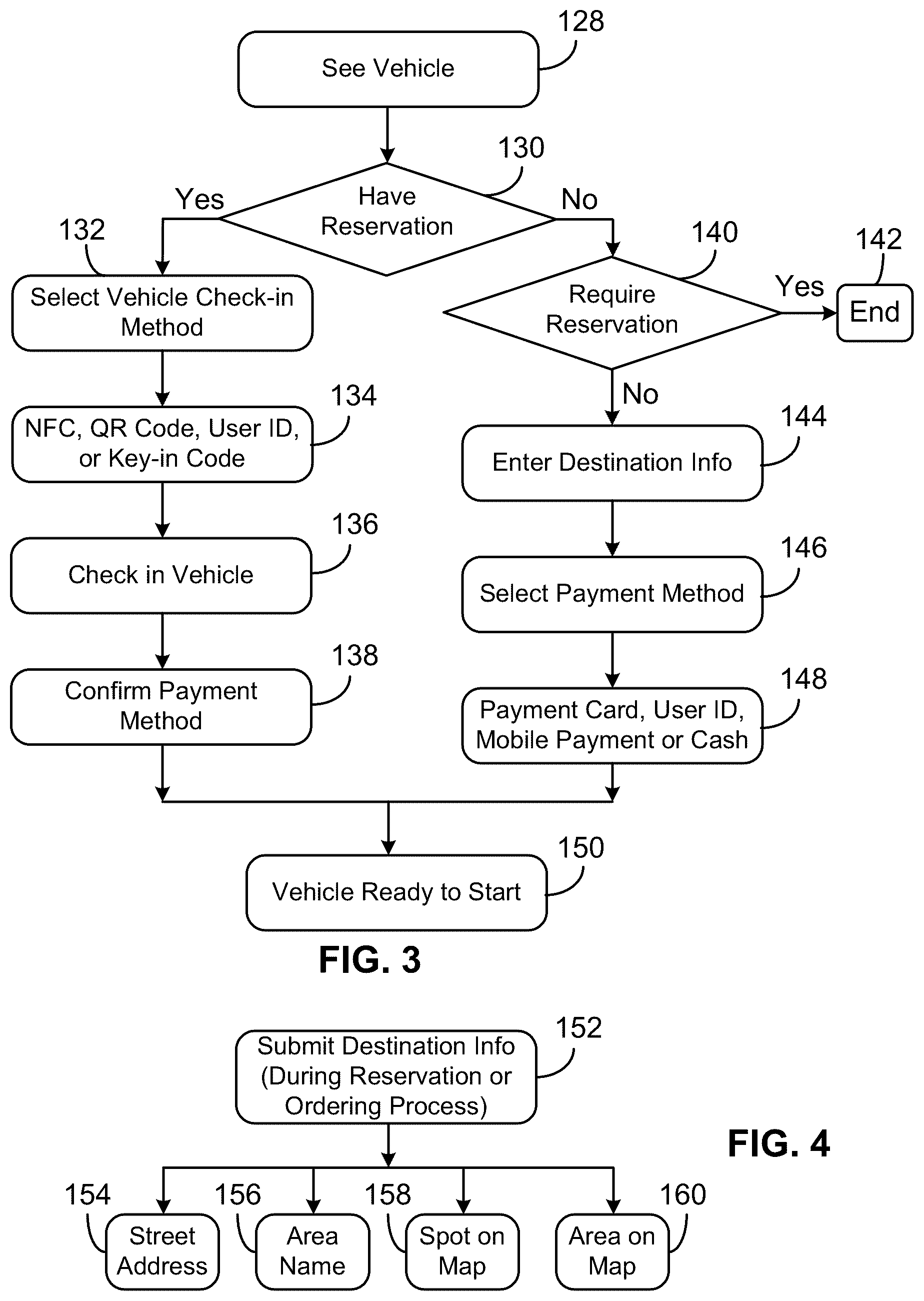 Patent US12367774 Figure 3 – Autonomous driving under user instructions and hailing methods
