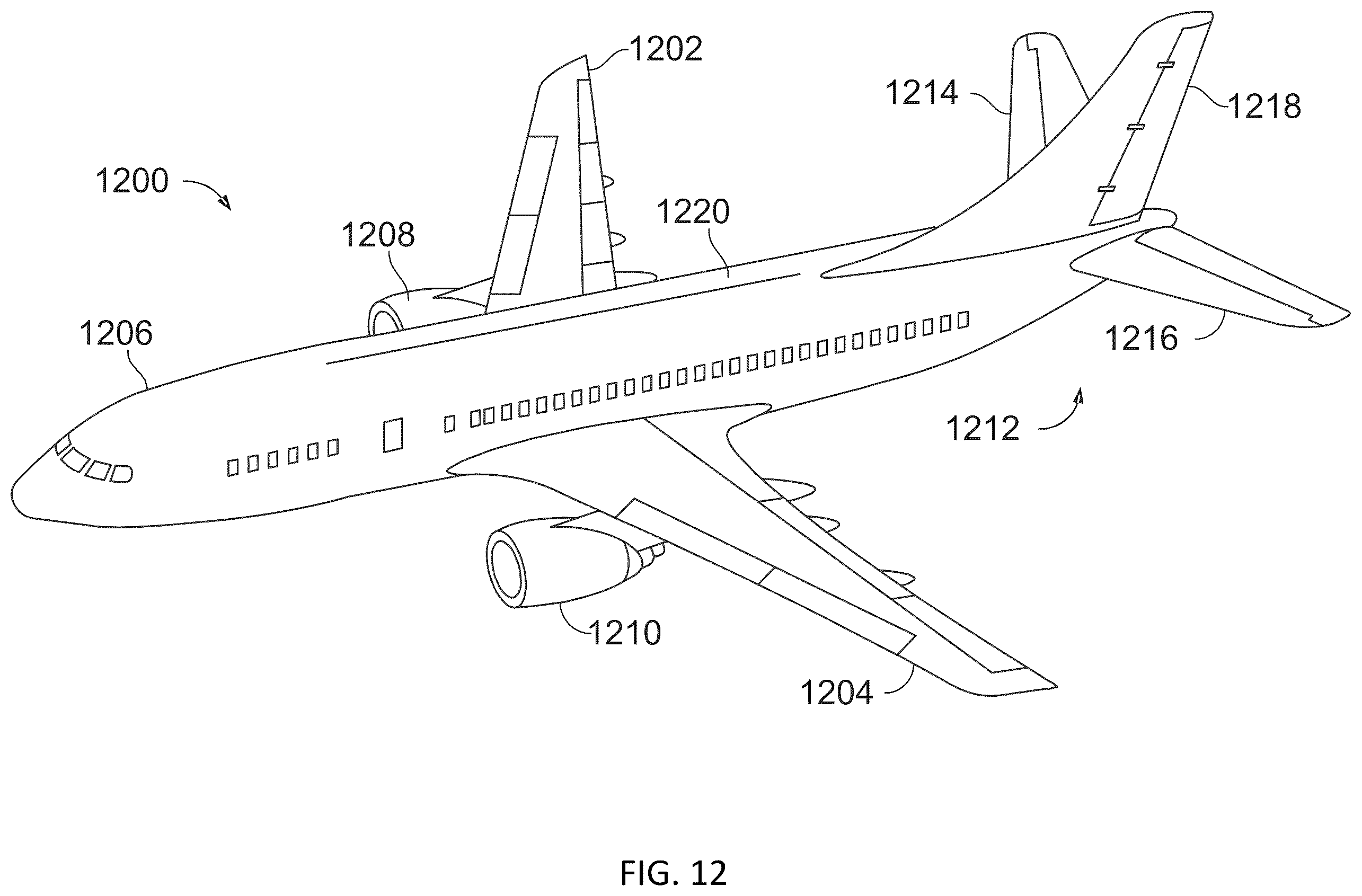 Patent US12367781 Figure 12 – Unmanned aerial vehicle (UAV) collision prevention
