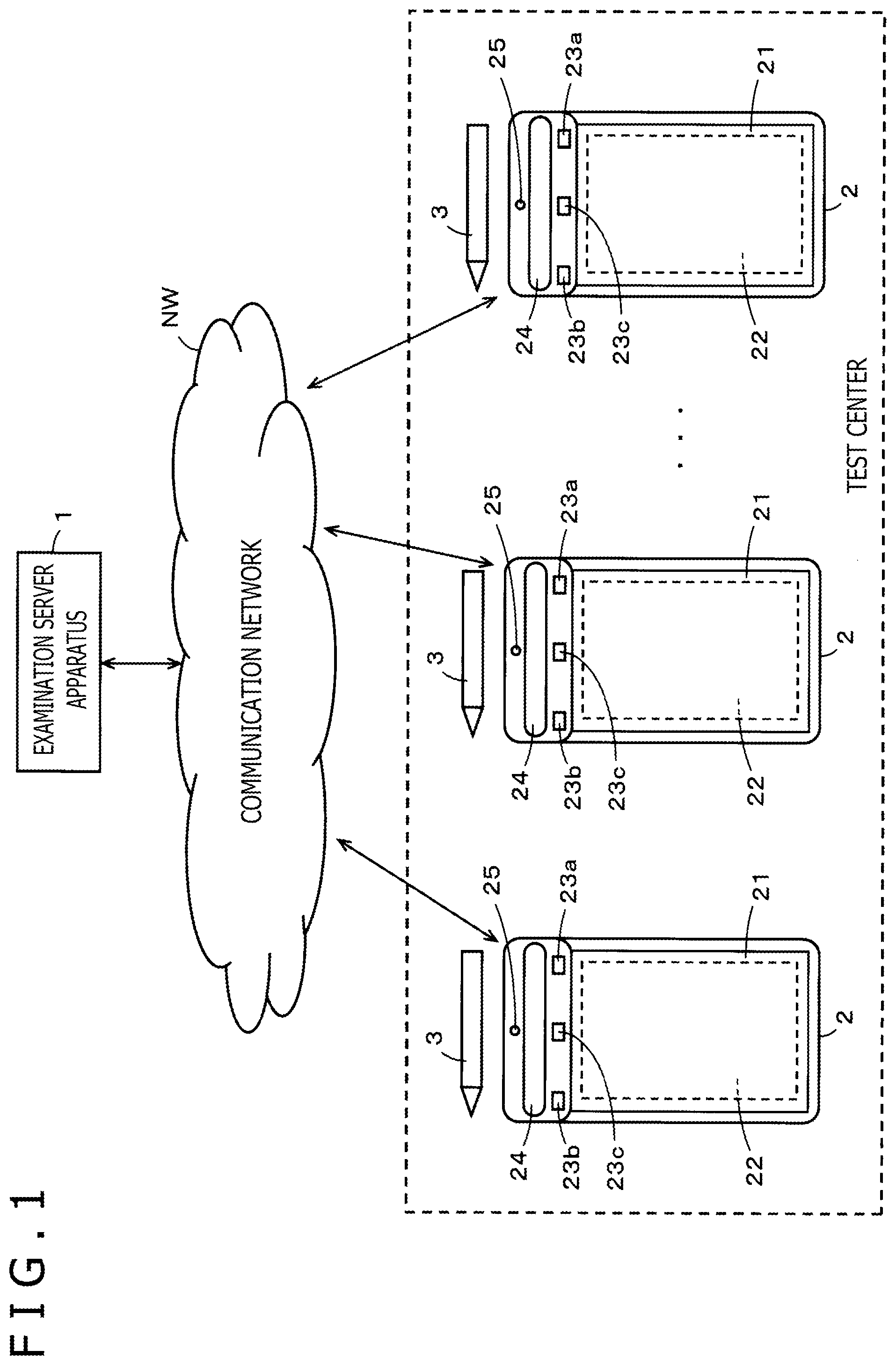 Patent US12367787 Figure 1 – Communication system and terminal apparatus