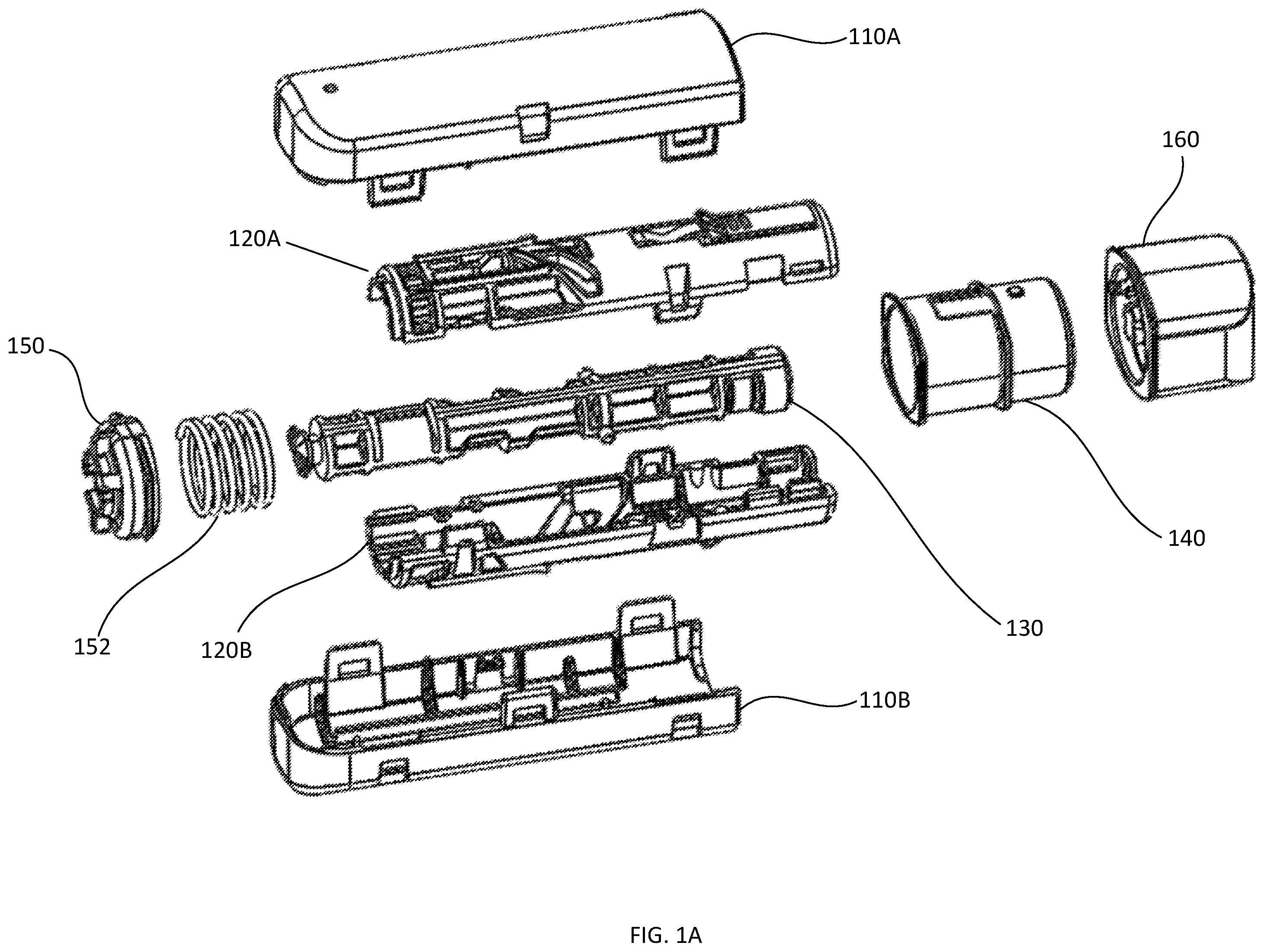 Patent US12367791 Figure 1 – Autoinjector training device