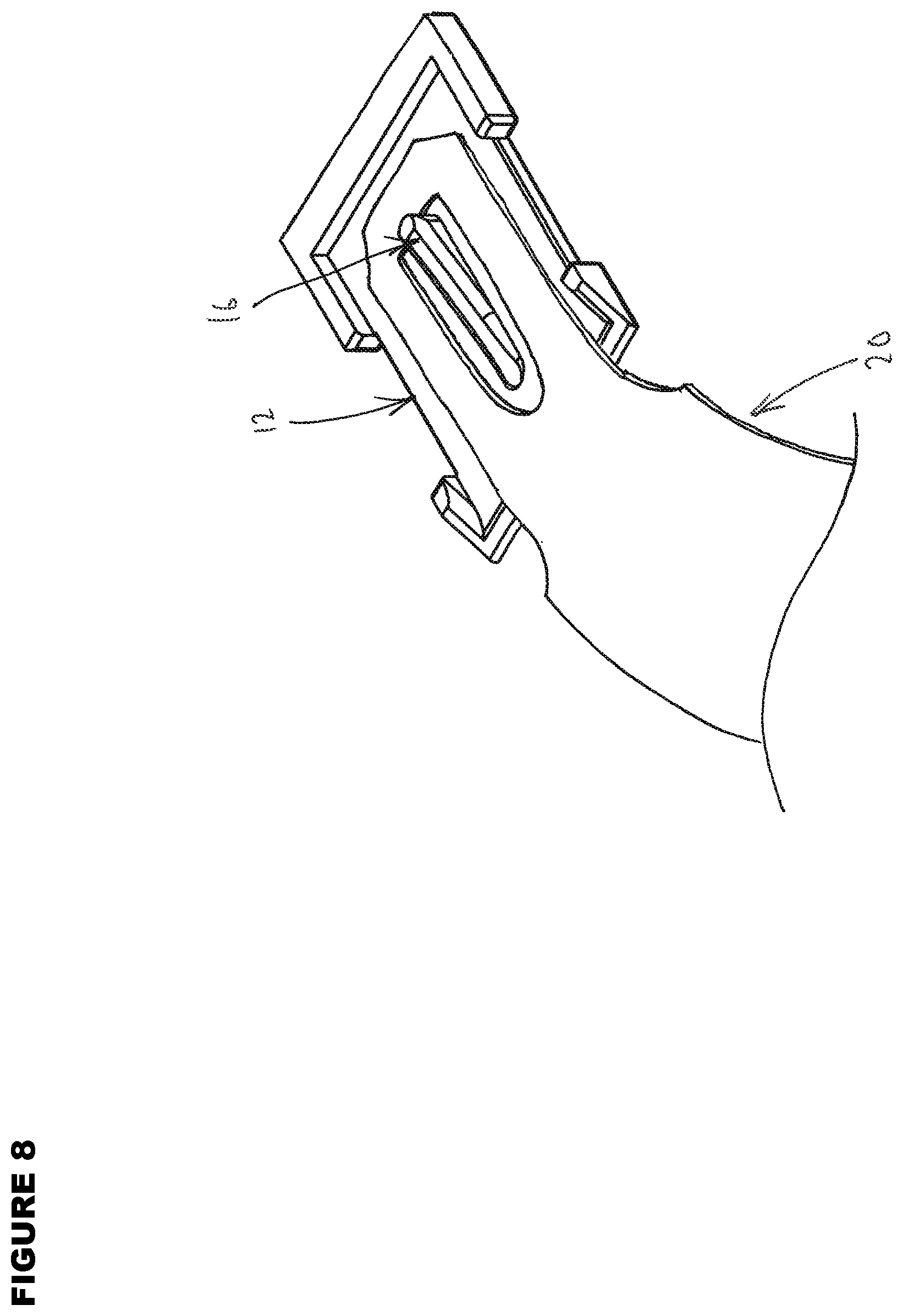 Patent US12367792 Figure 8 – Label retaining device