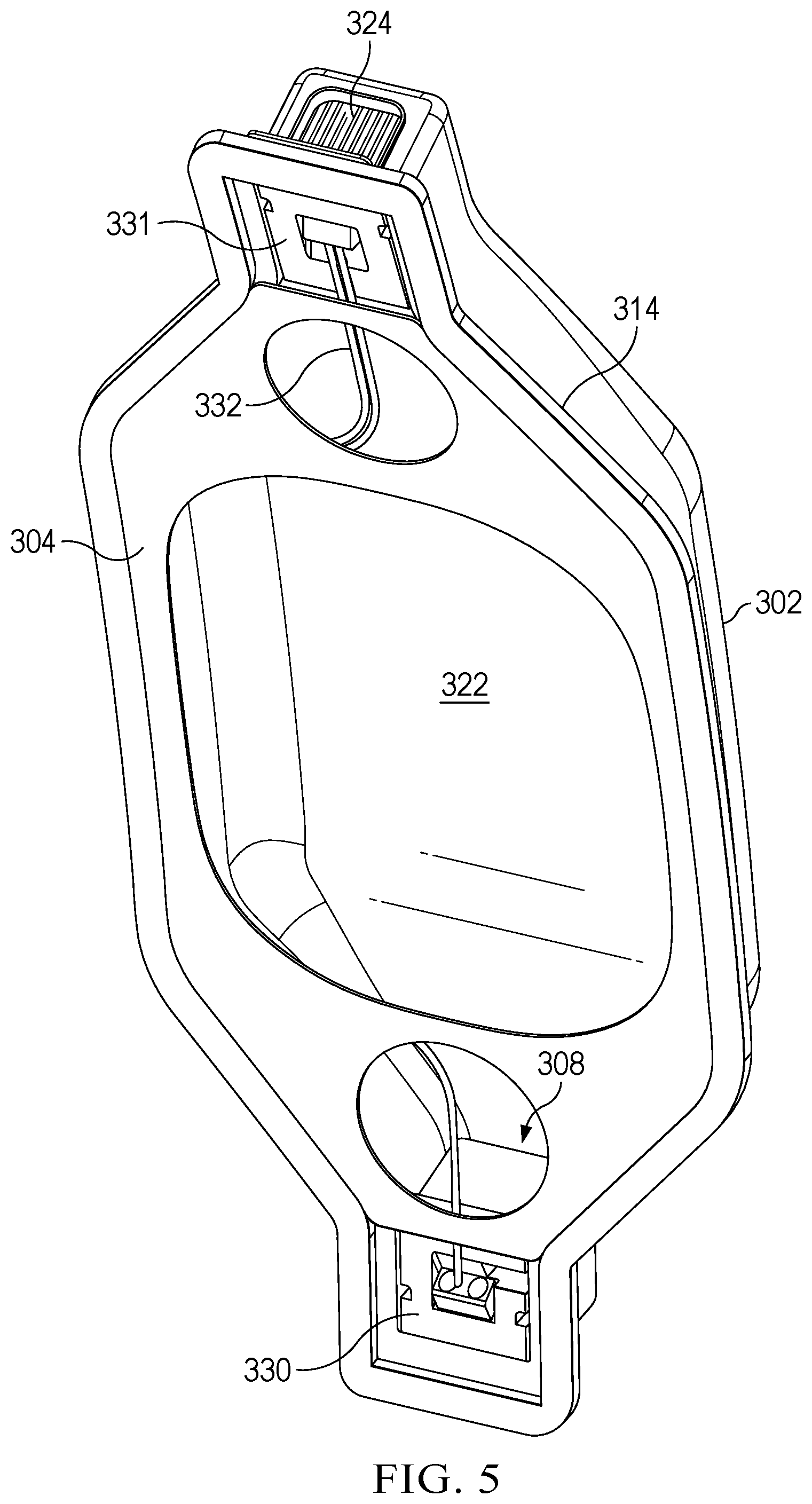 Patent US12367794 Figure 5 – Virtual window for aircraft fuselage