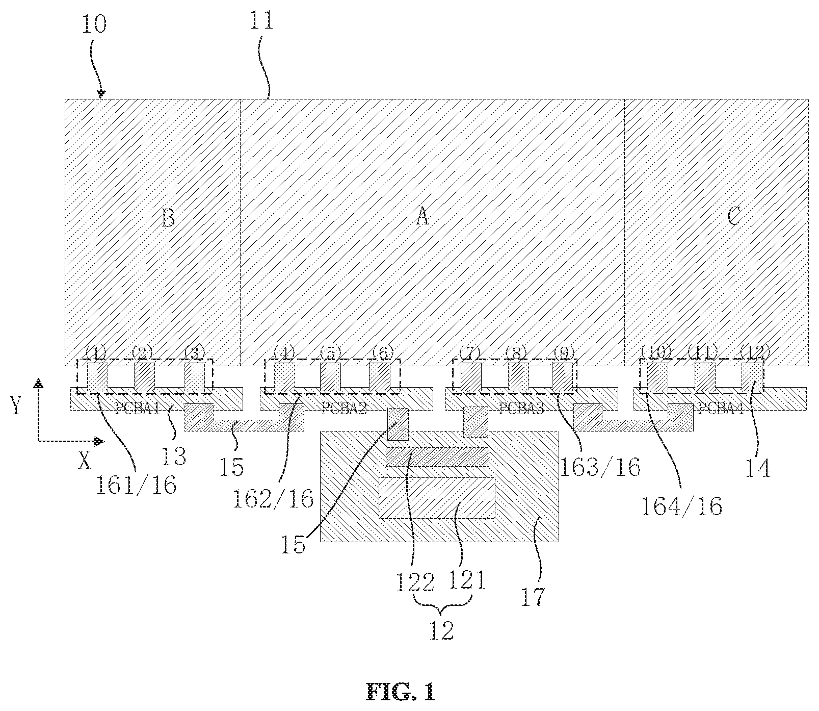 Patent US12367805 Figure 1 – Data signal regulating circuit and display device