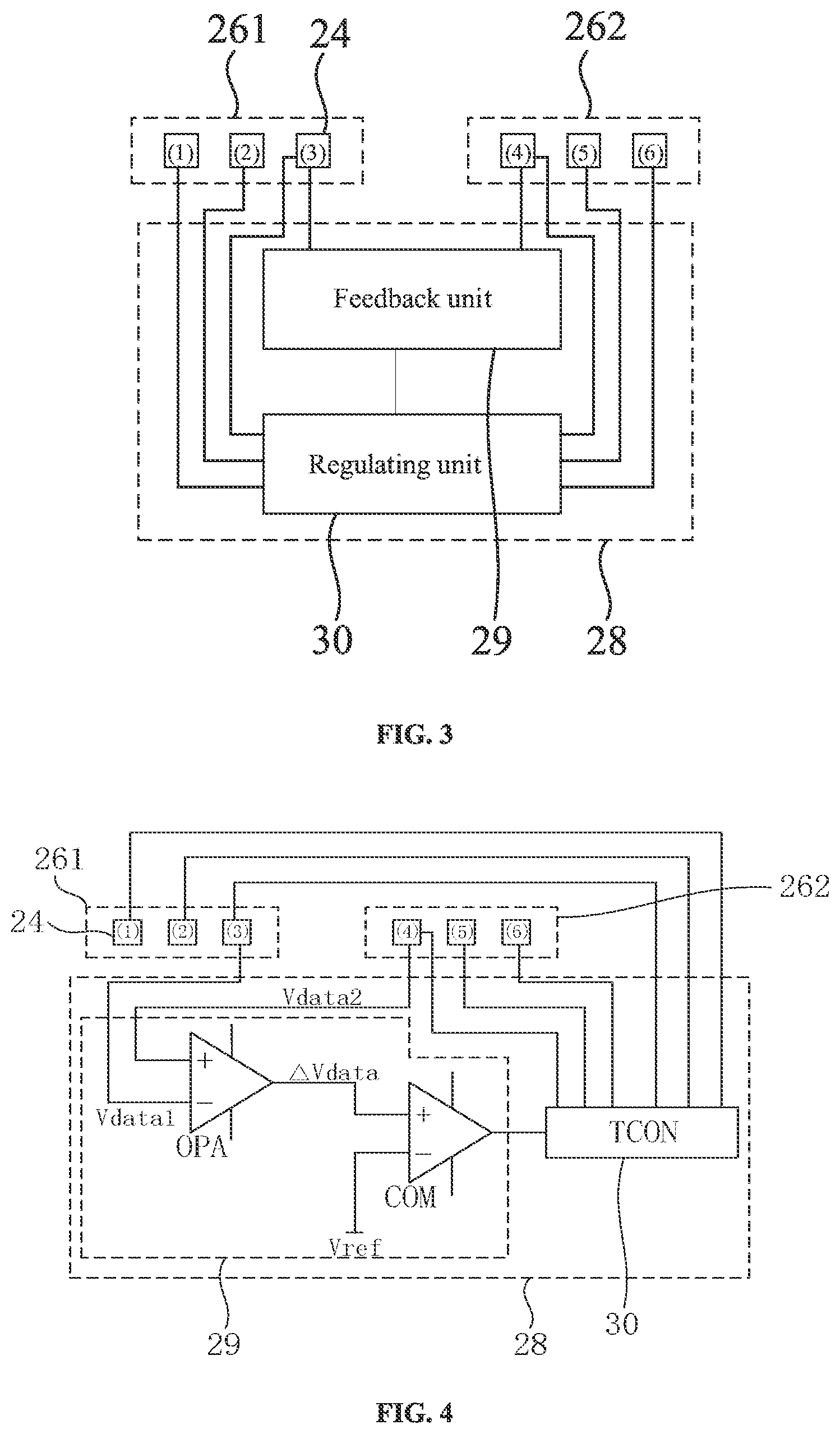 Patent US12367805 Figure 3 – Data signal regulating circuit and display device