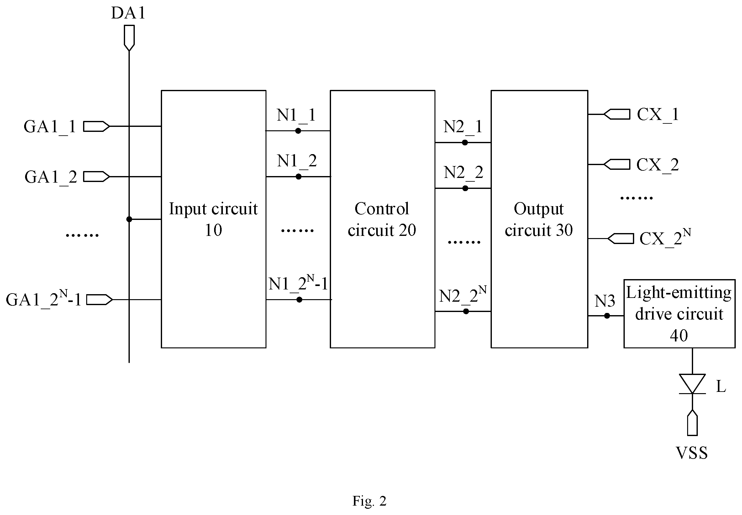 Patent US12367807 Figure 2 – Pixel circuit, driving method therefor and display apparatus
