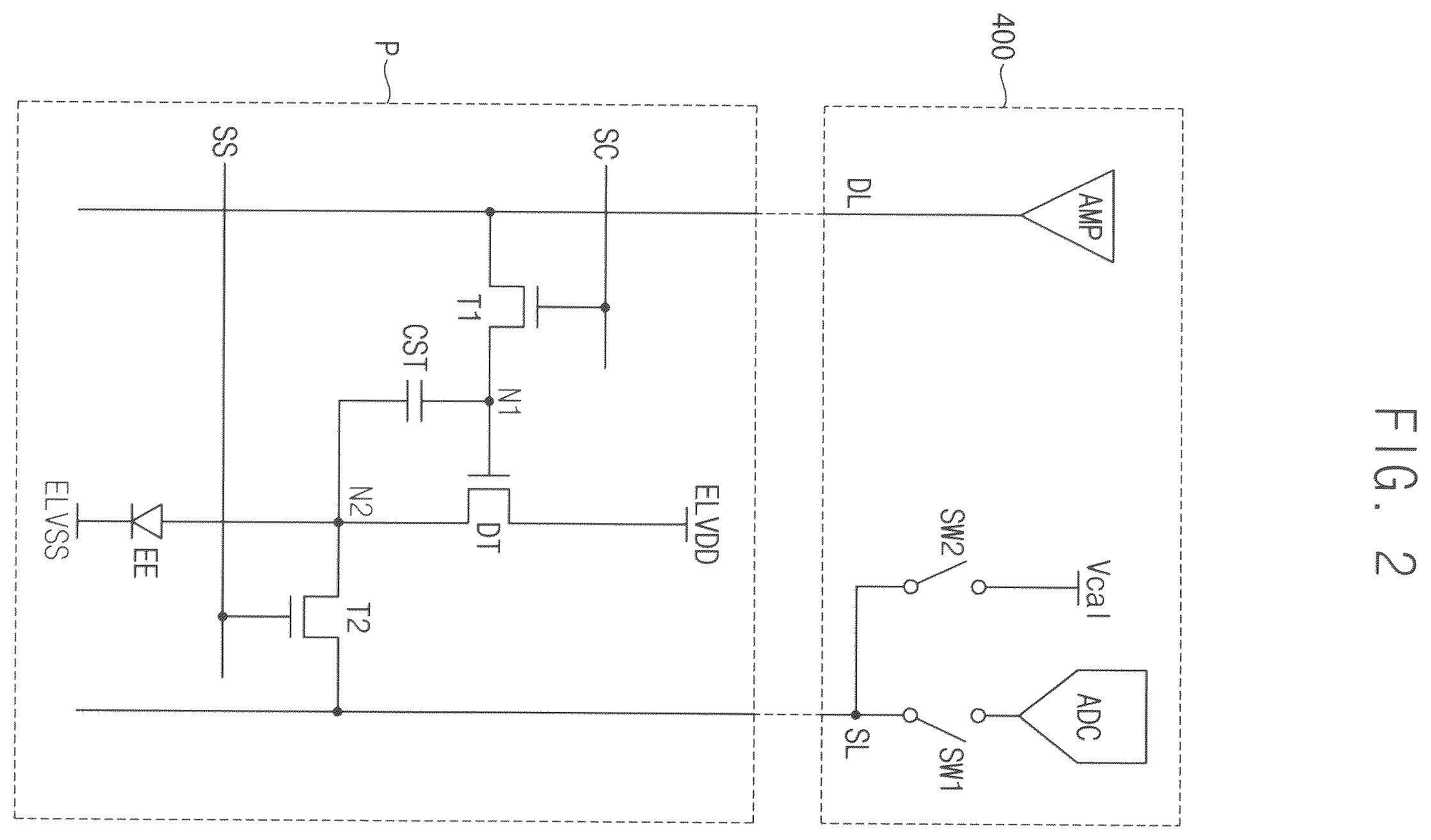 Patent US12367808 Figure 2 – Display device and method of compensating for an image of the display device