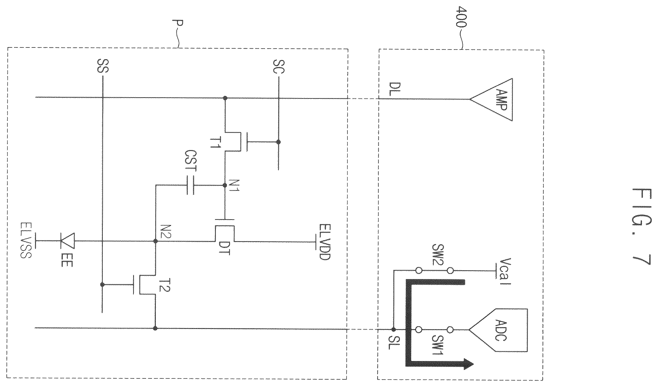 Patent US12367808 Figure 6 – Display device and method of compensating for an image of the display device