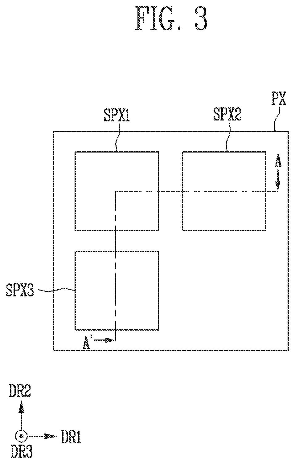 Patent US12367809 Figure 3 – Display device and tiled display device